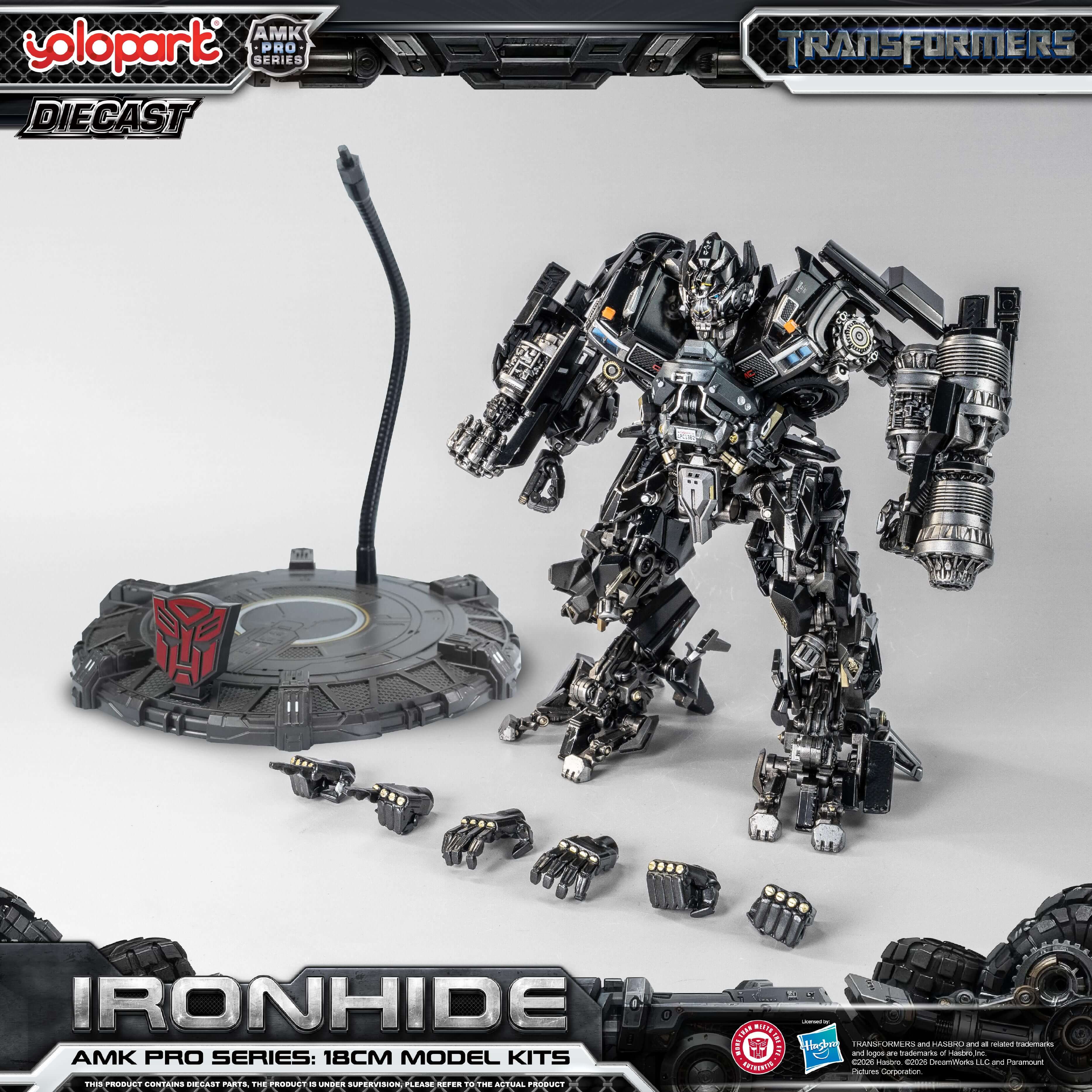 Transformers - 18cm Ironhide Model Kit - AMK PRO Series
