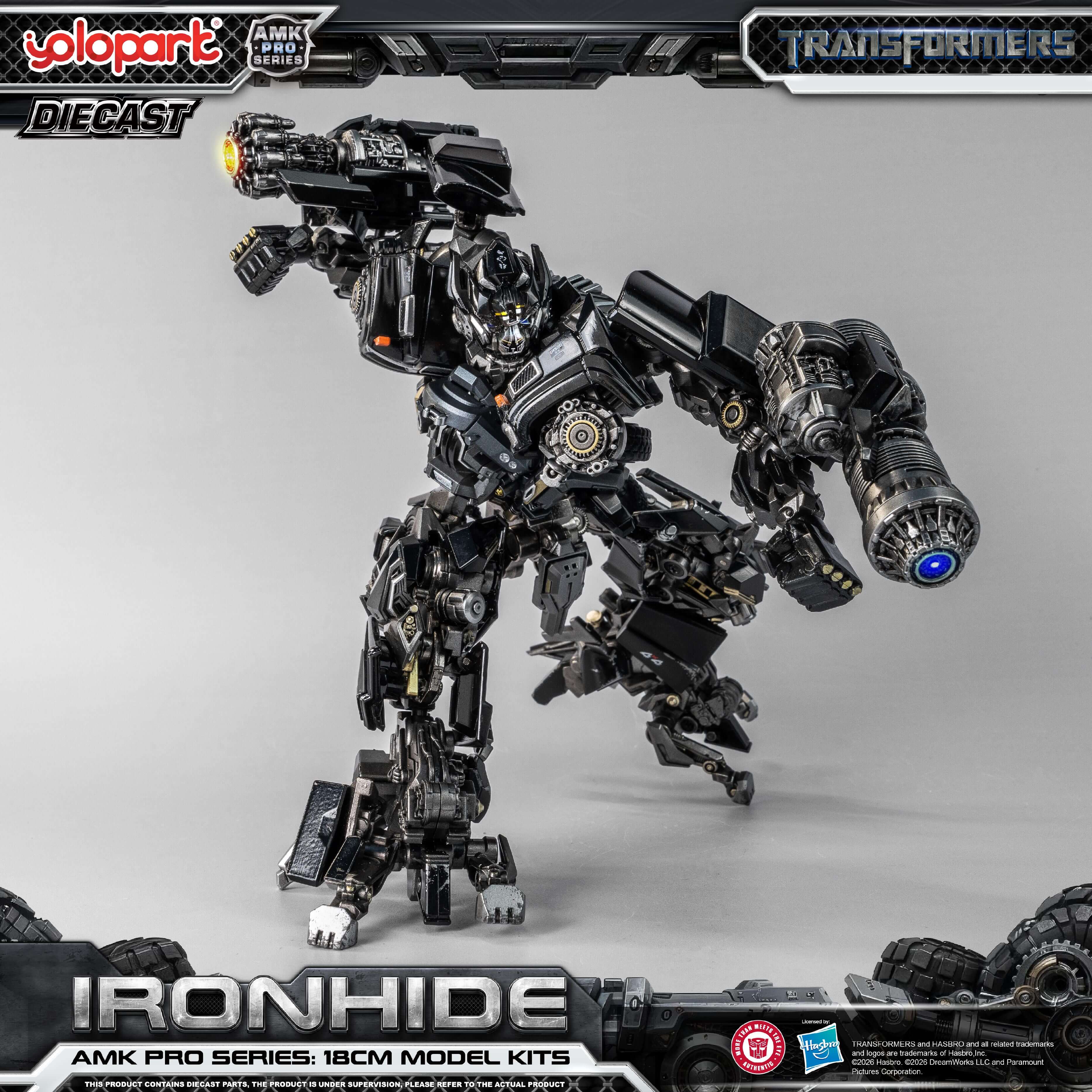 Transformers - 18cm Ironhide Model Kit - AMK PRO Series