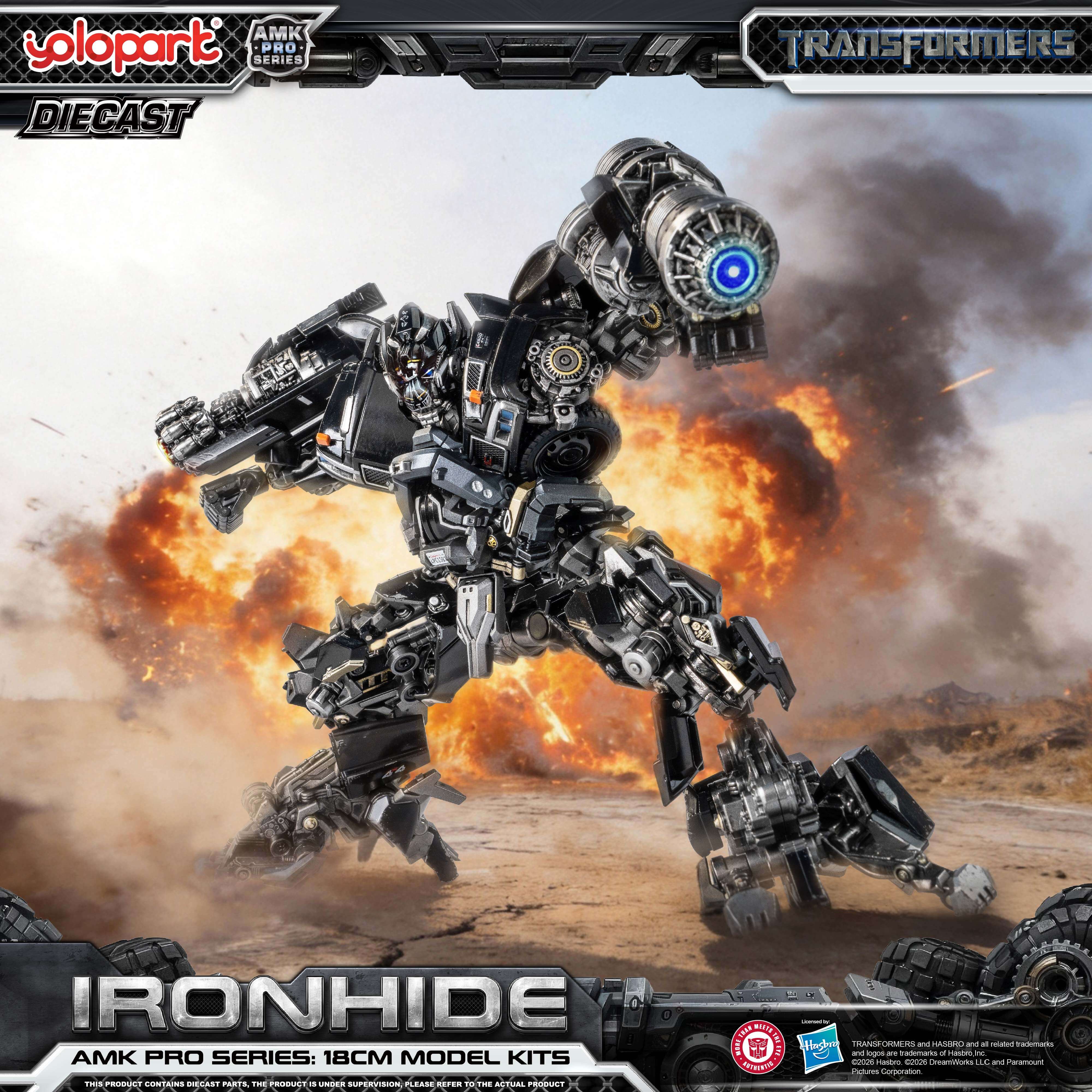 Transformers - 18cm Ironhide Model Kit - AMK PRO Series