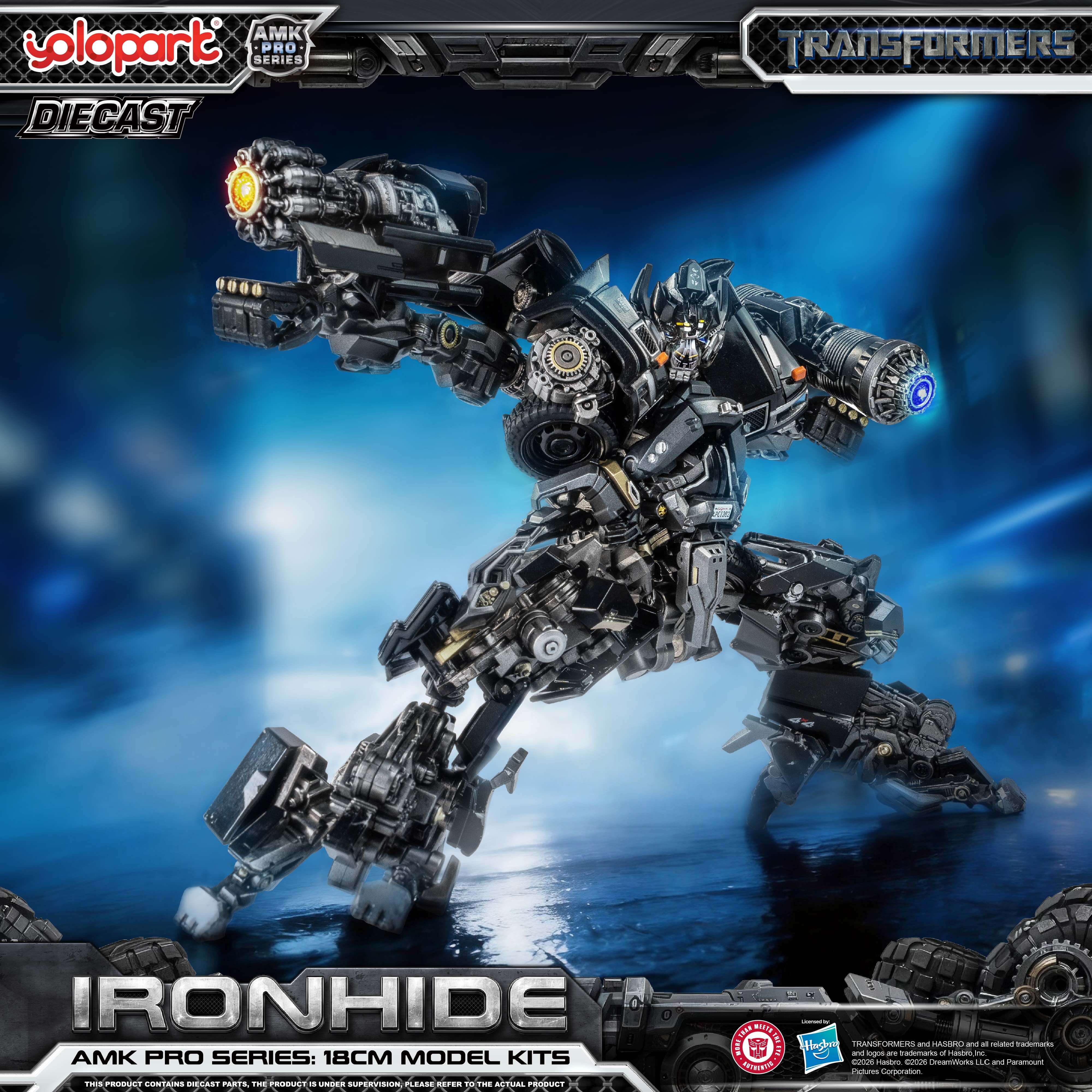 Transformers - 18cm Ironhide Model Kit - AMK PRO Series