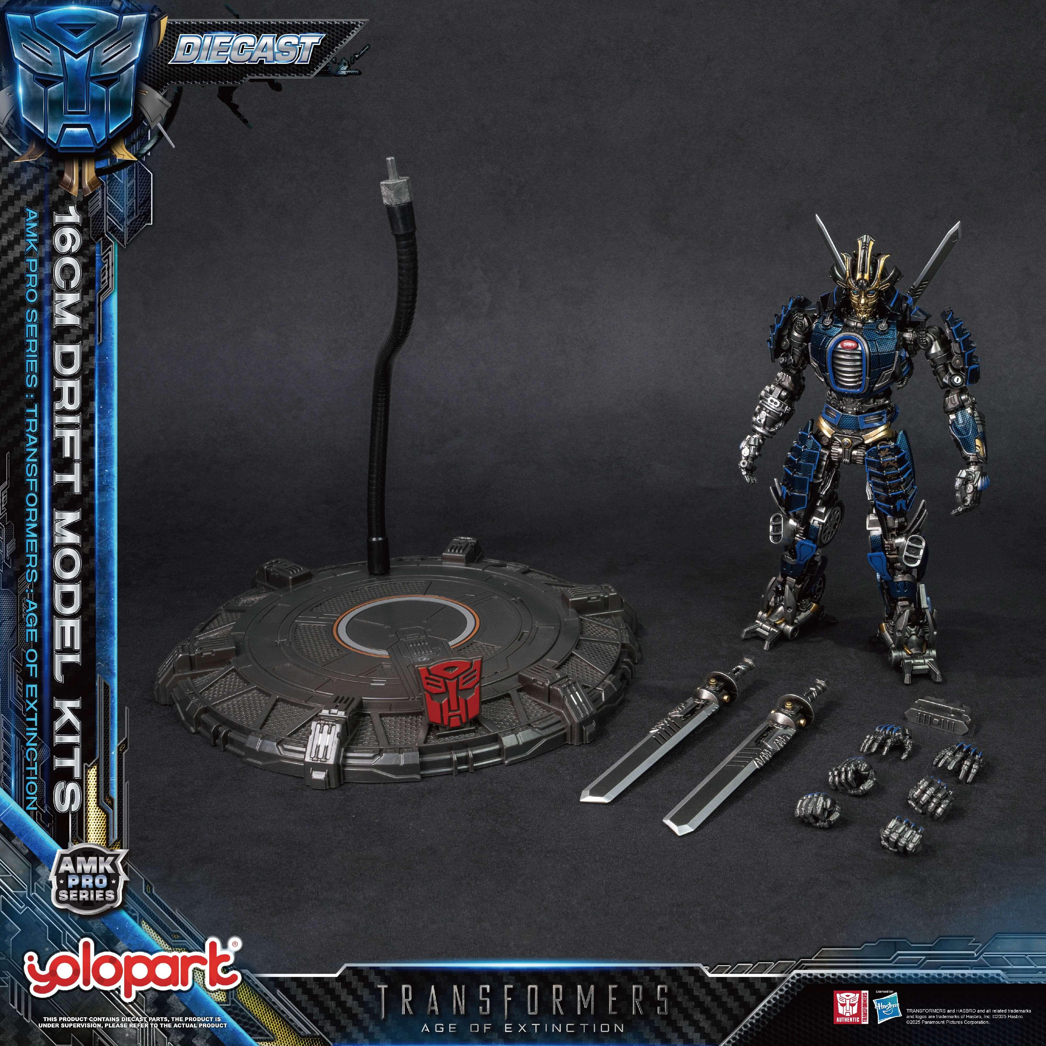 Transformers: Age of Extinction - 16cm Drift Model Kit - AMK PRO Series