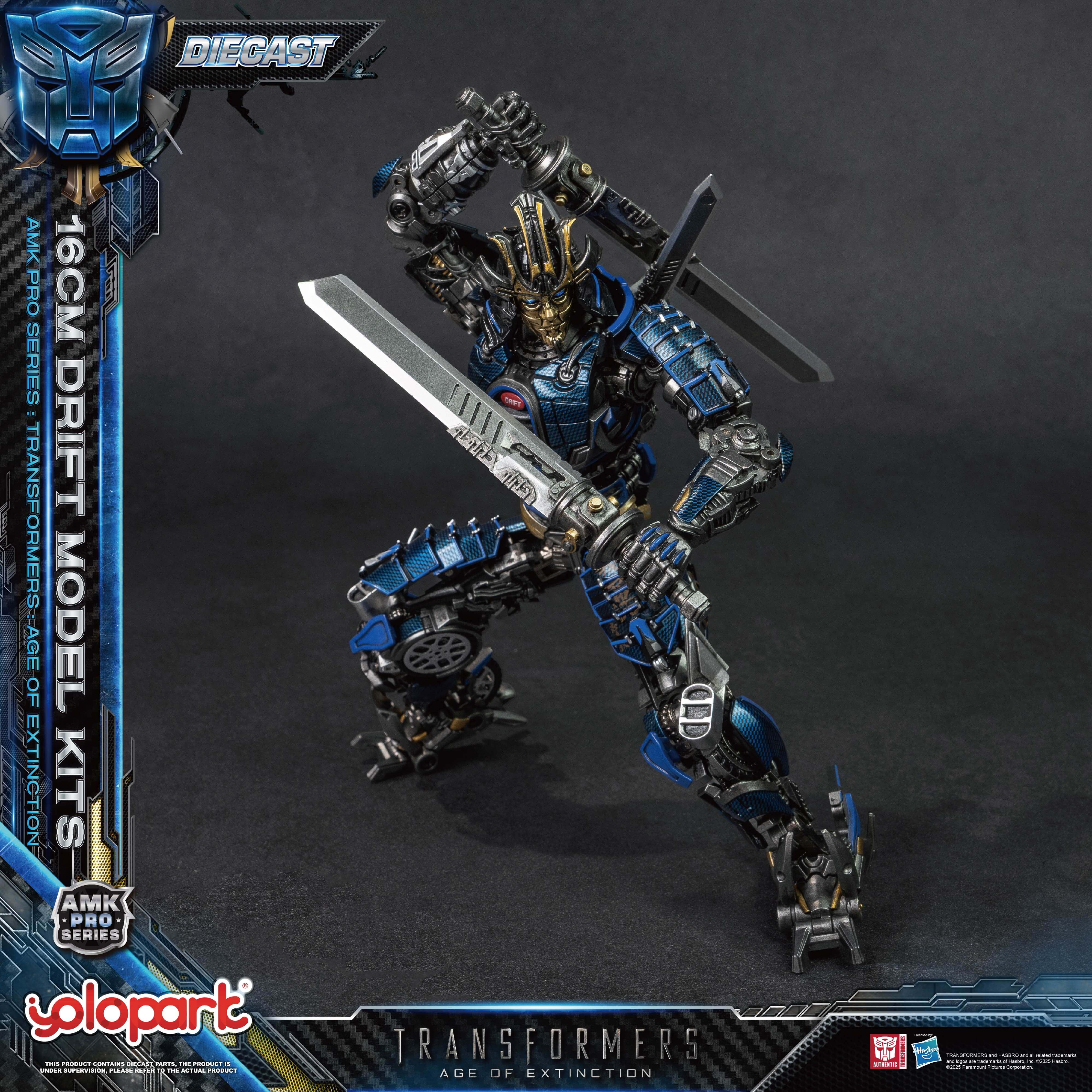Transformers: Age of Extinction - 16cm Drift Model Kit - AMK PRO Series