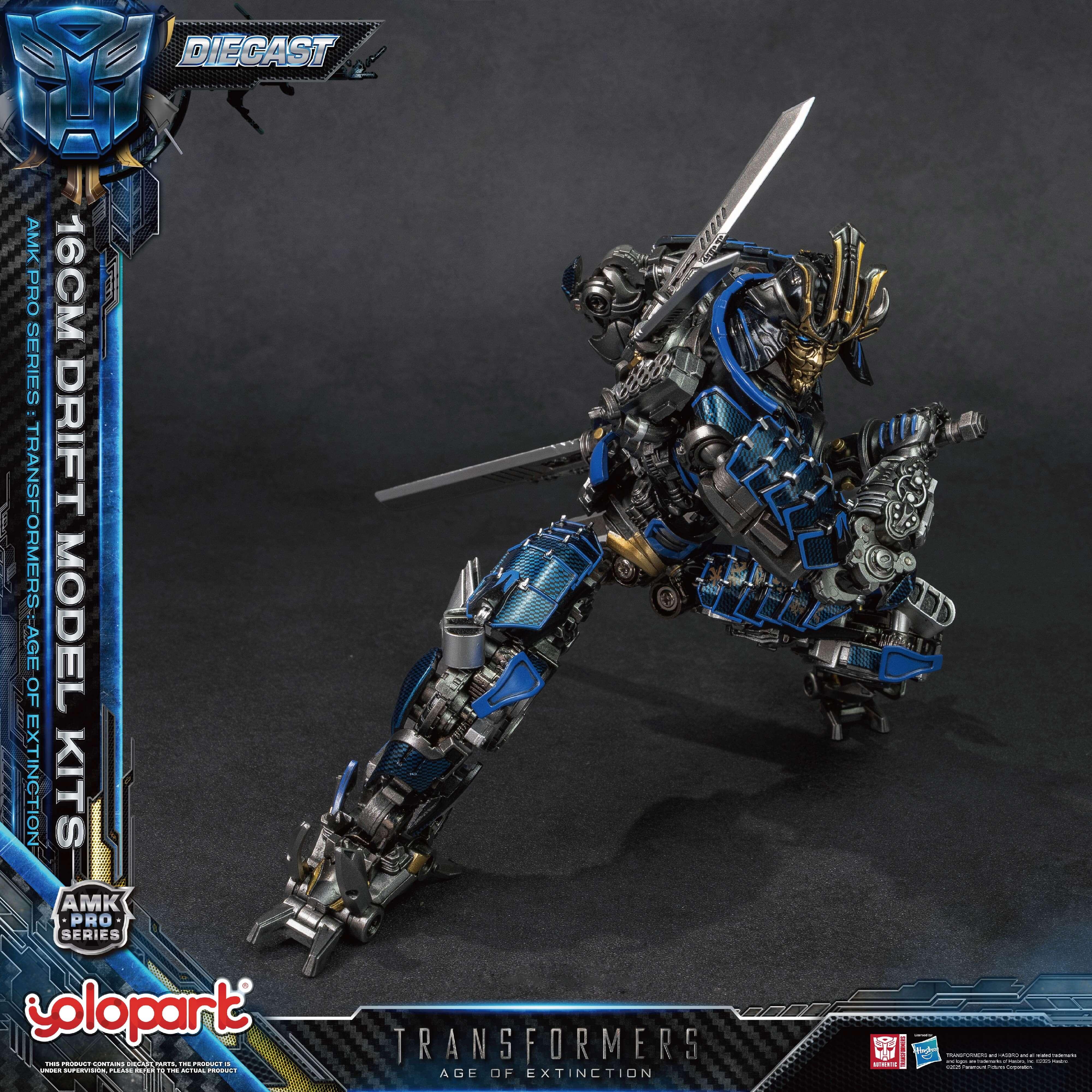 Transformers: Age of Extinction - 16cm Drift Model Kit - AMK PRO Series