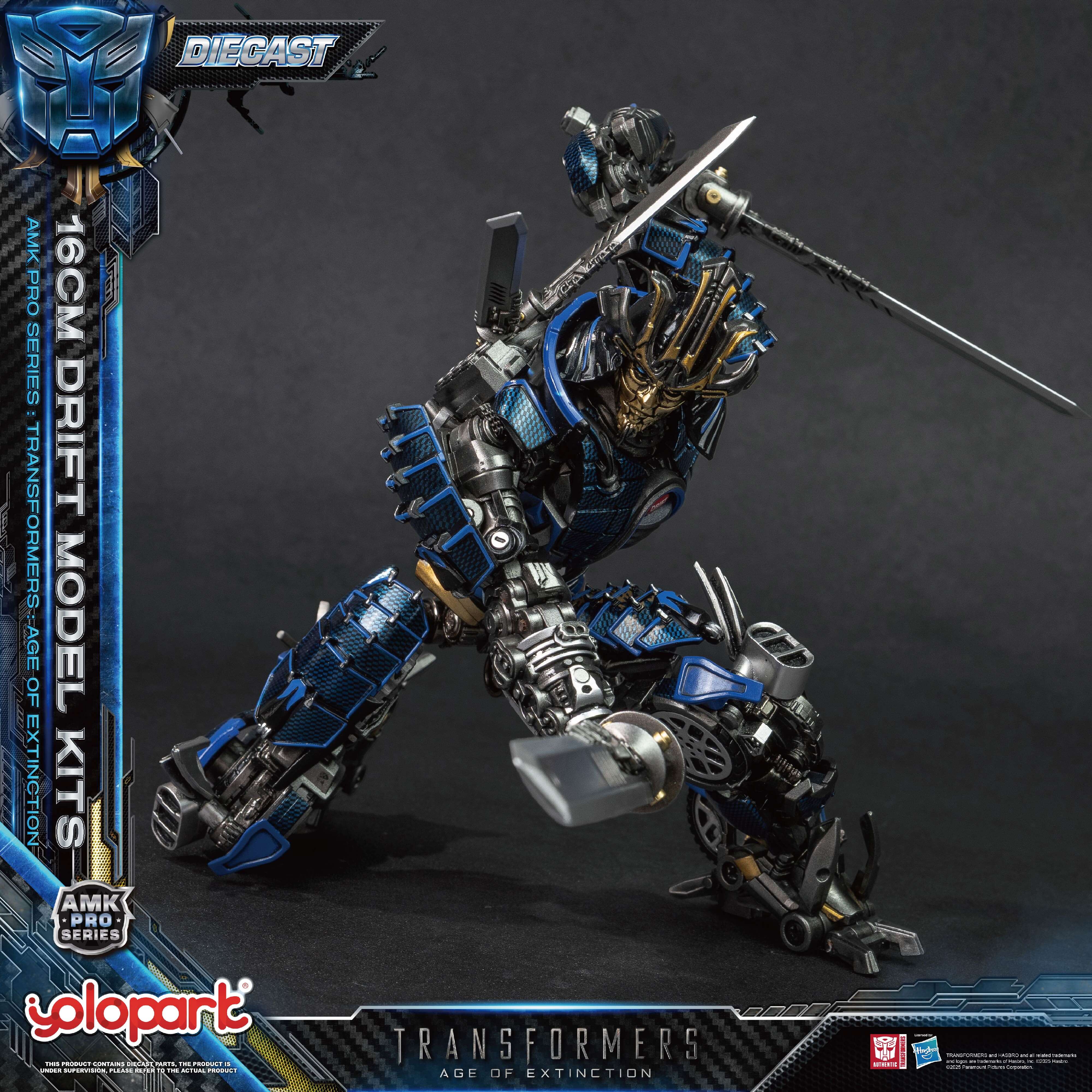 Transformers: Age of Extinction - 16cm Drift Model Kit - AMK PRO Series