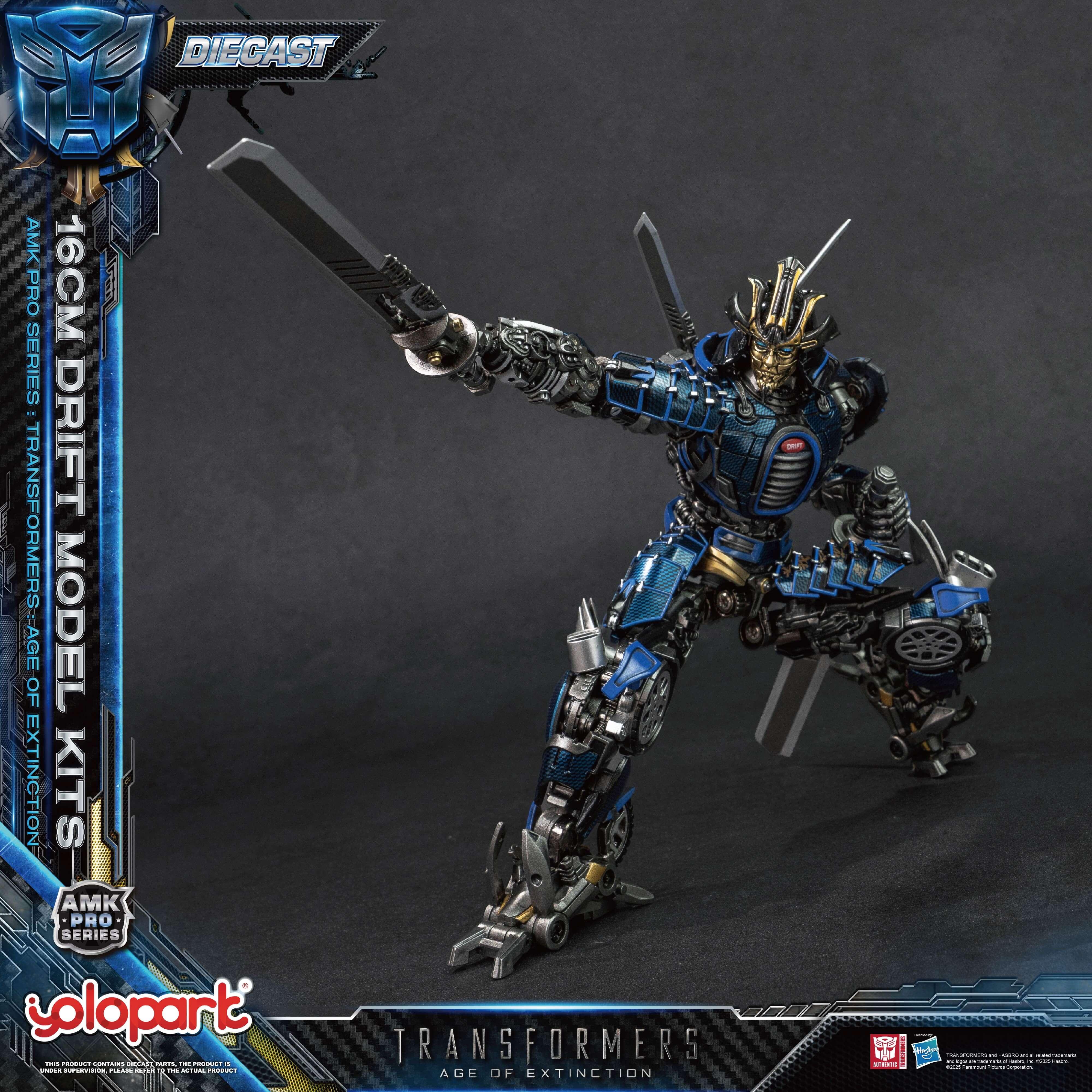 Transformers: Age of Extinction - 16cm Drift Model Kit - AMK PRO Series