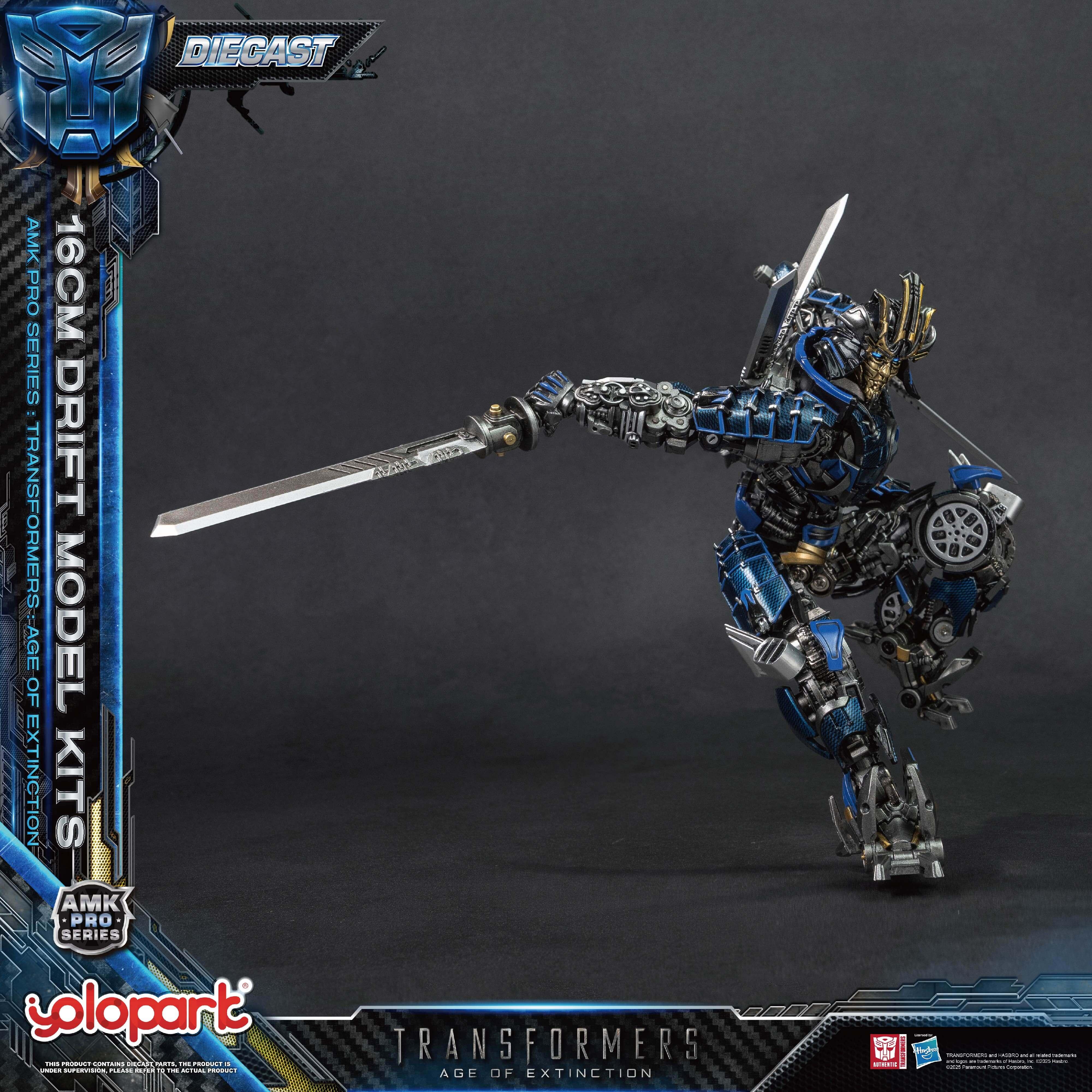 Transformers: Age of Extinction - 16cm Drift Model Kit - AMK PRO Series