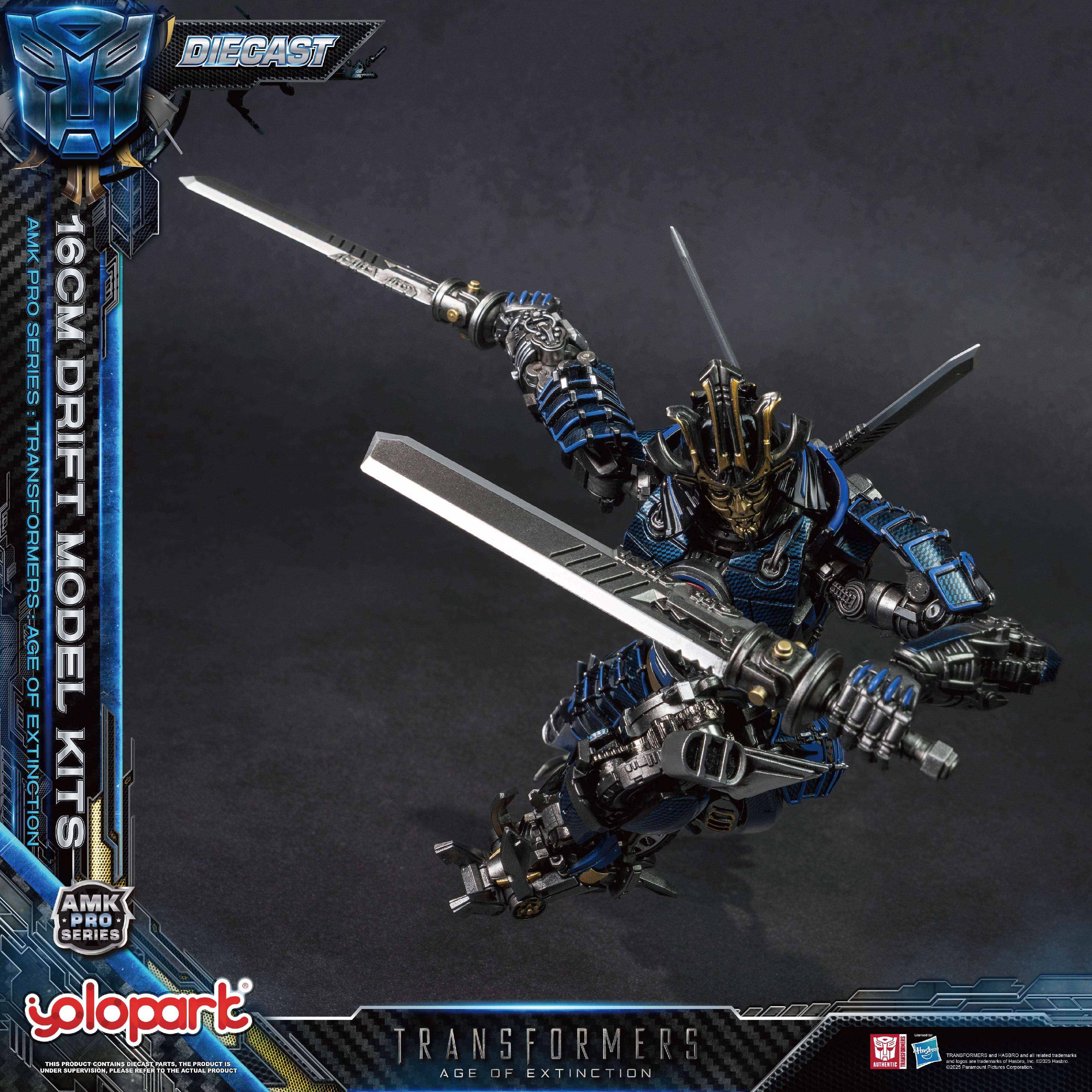 Transformers: Age of Extinction - 16cm Drift Model Kit - AMK PRO Series