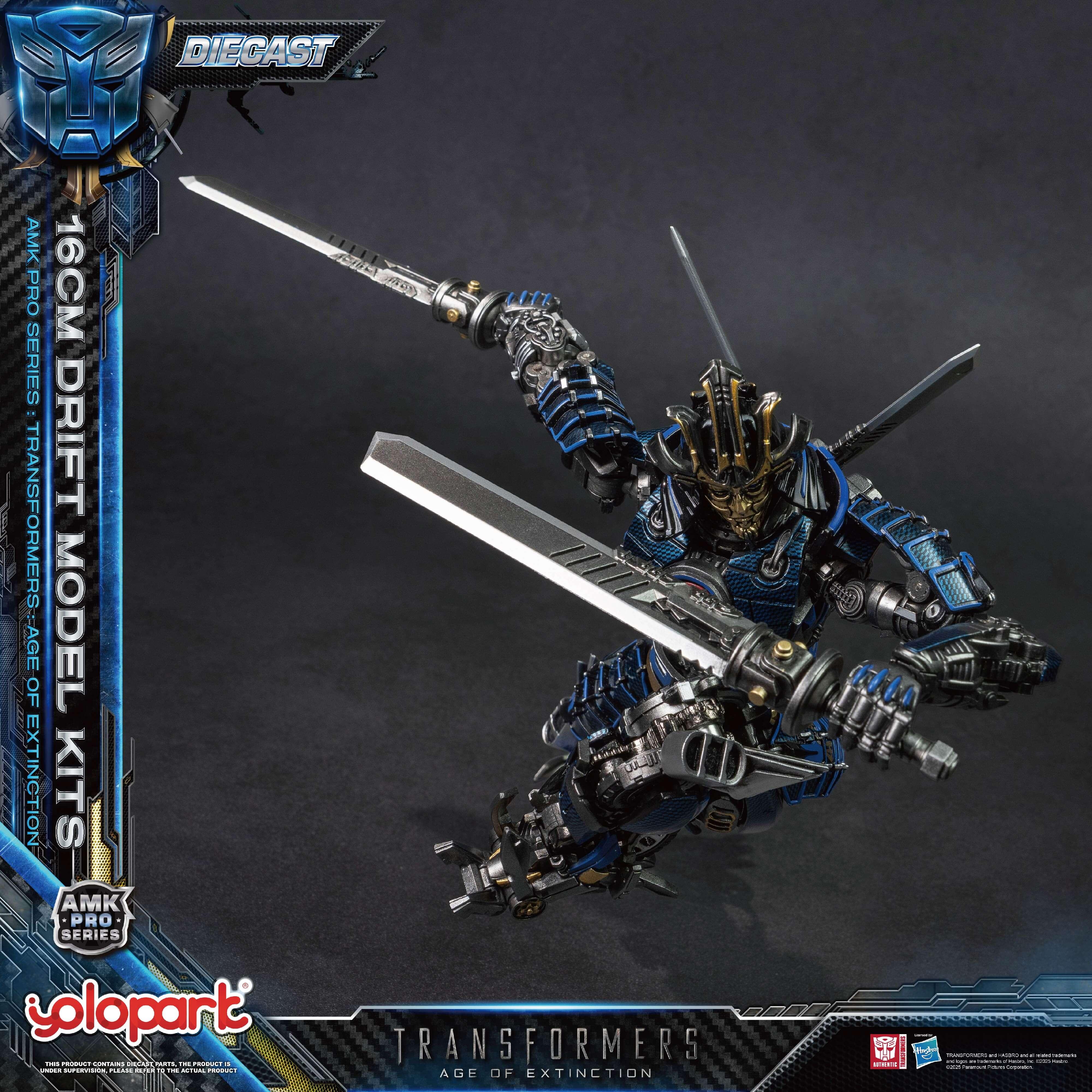 Transformers: Age of Extinction - 16cm Drift Model Kit - AMK PRO Series