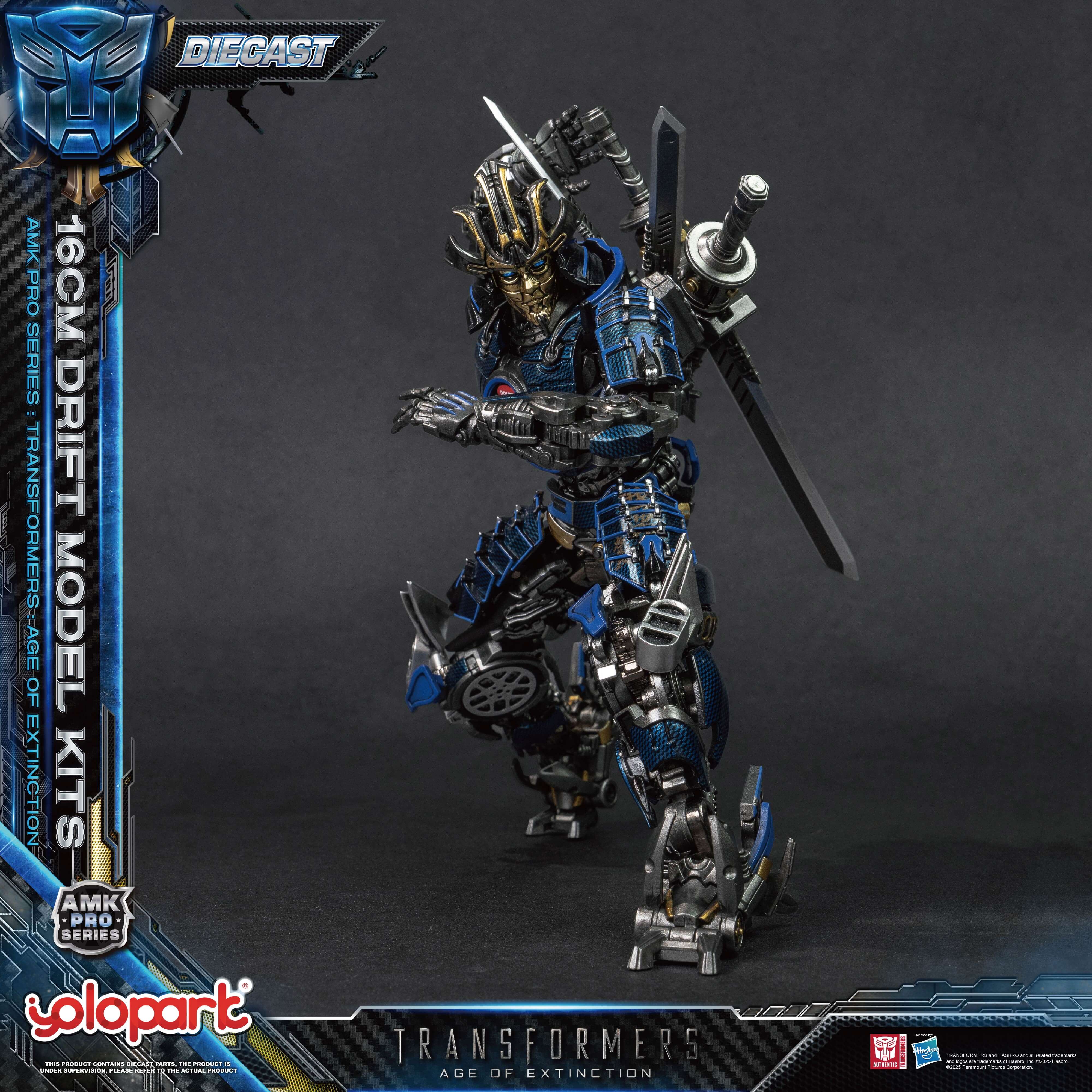 Transformers: Age of Extinction - 16cm Drift Model Kit - AMK PRO Series