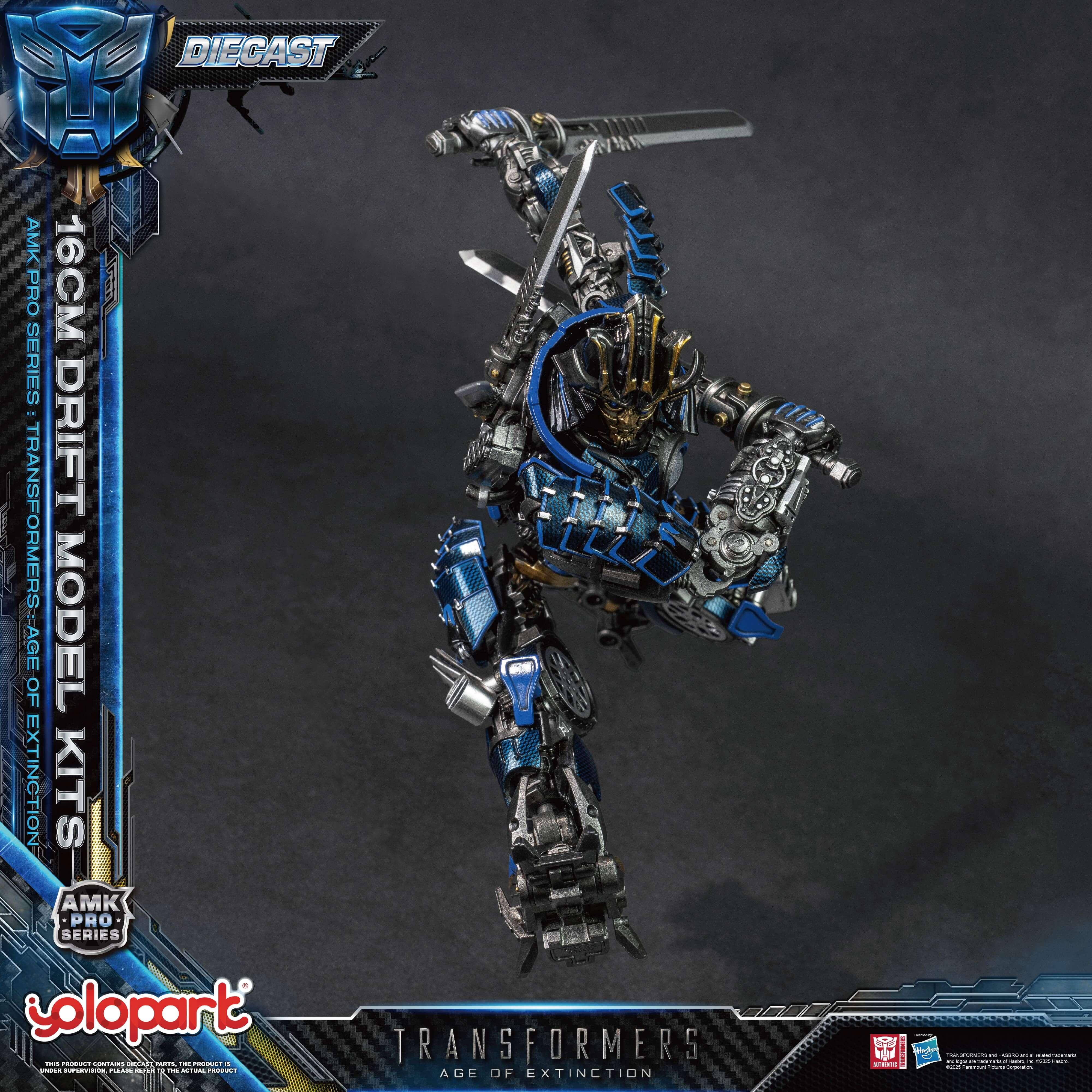 Transformers: Age of Extinction - 16cm Drift Model Kit - AMK PRO Series