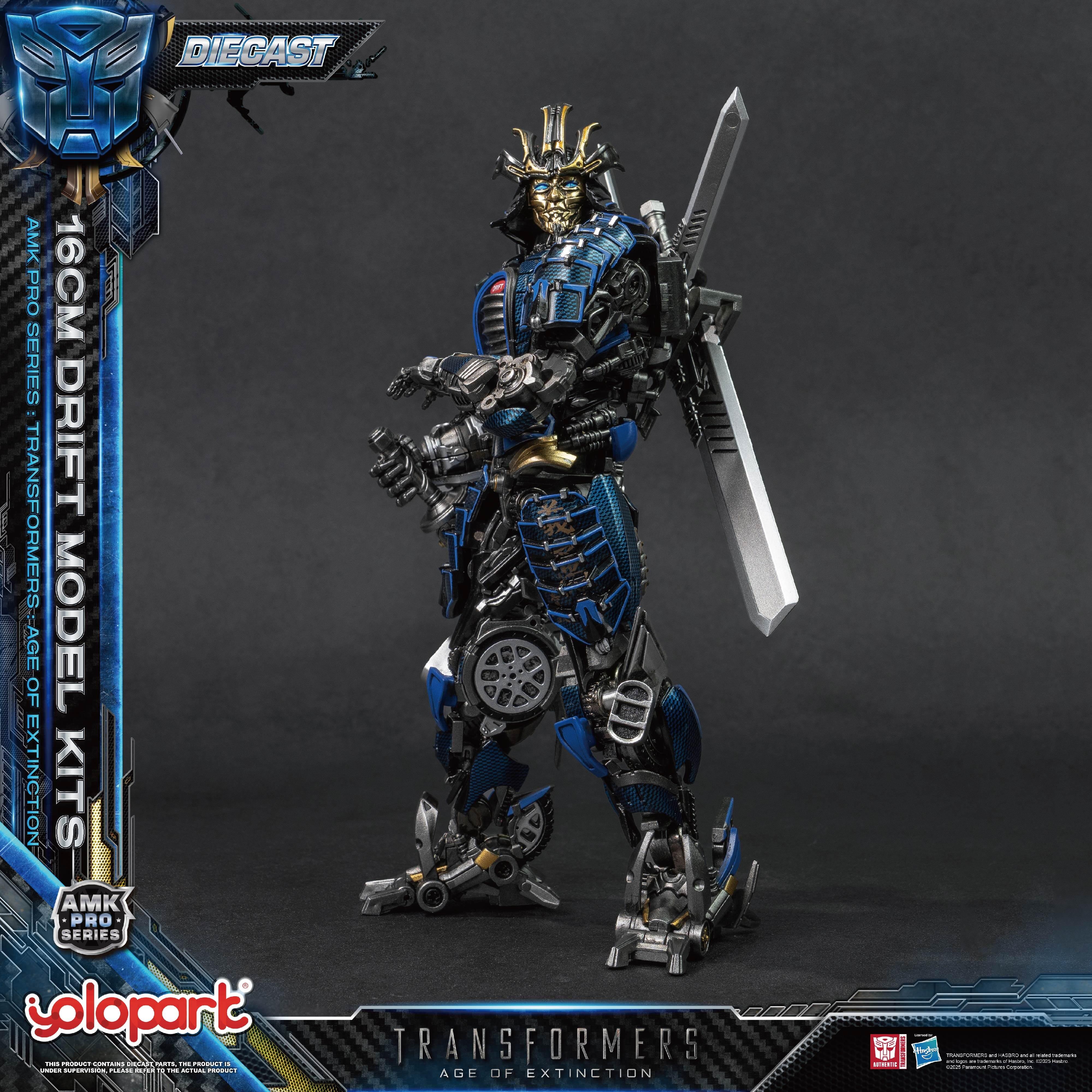 Transformers: Age of Extinction - 16cm Drift Model Kit - AMK PRO Series