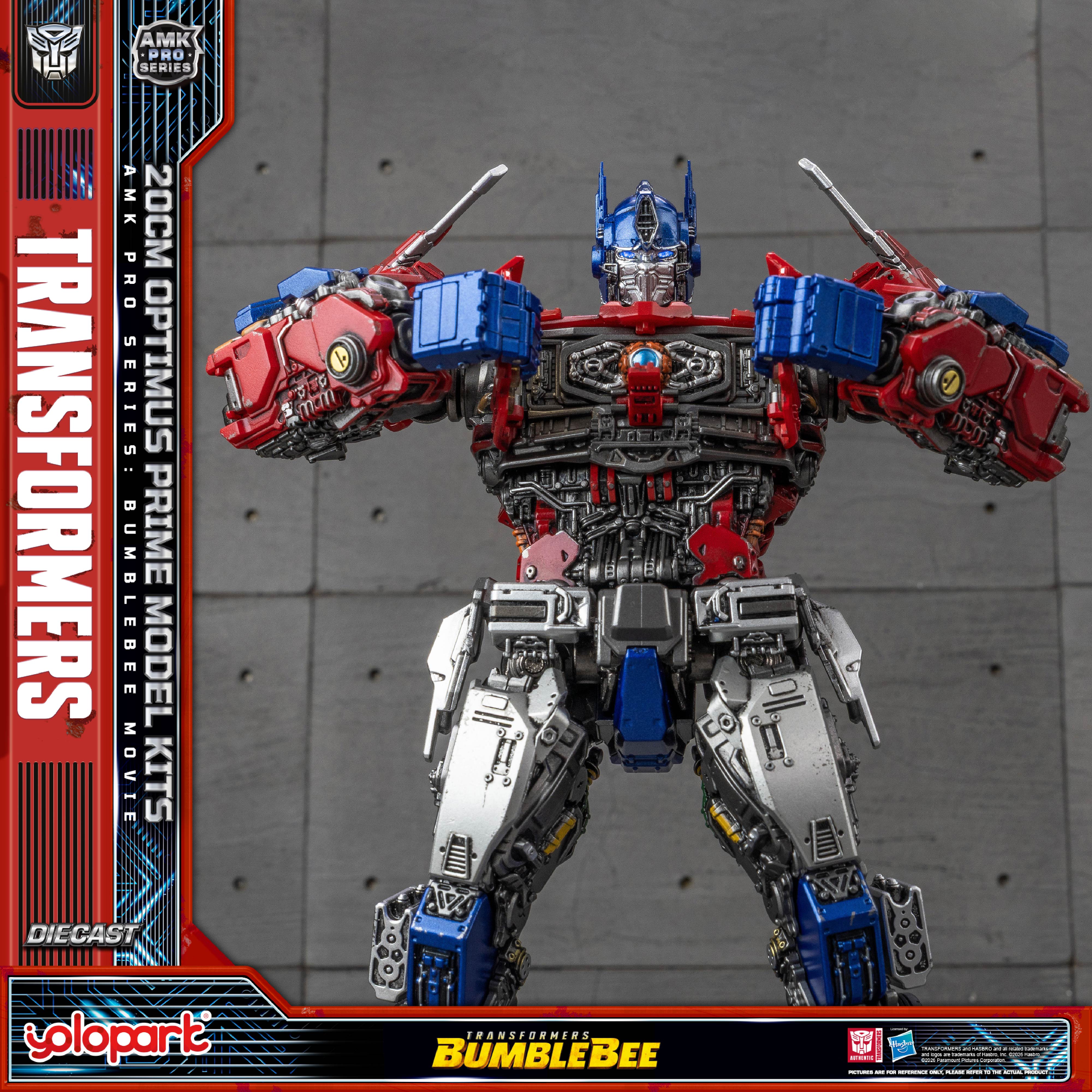Transformers: Bumblebee - 20cm Optimus Prime Model Kit - AMK PRO Series