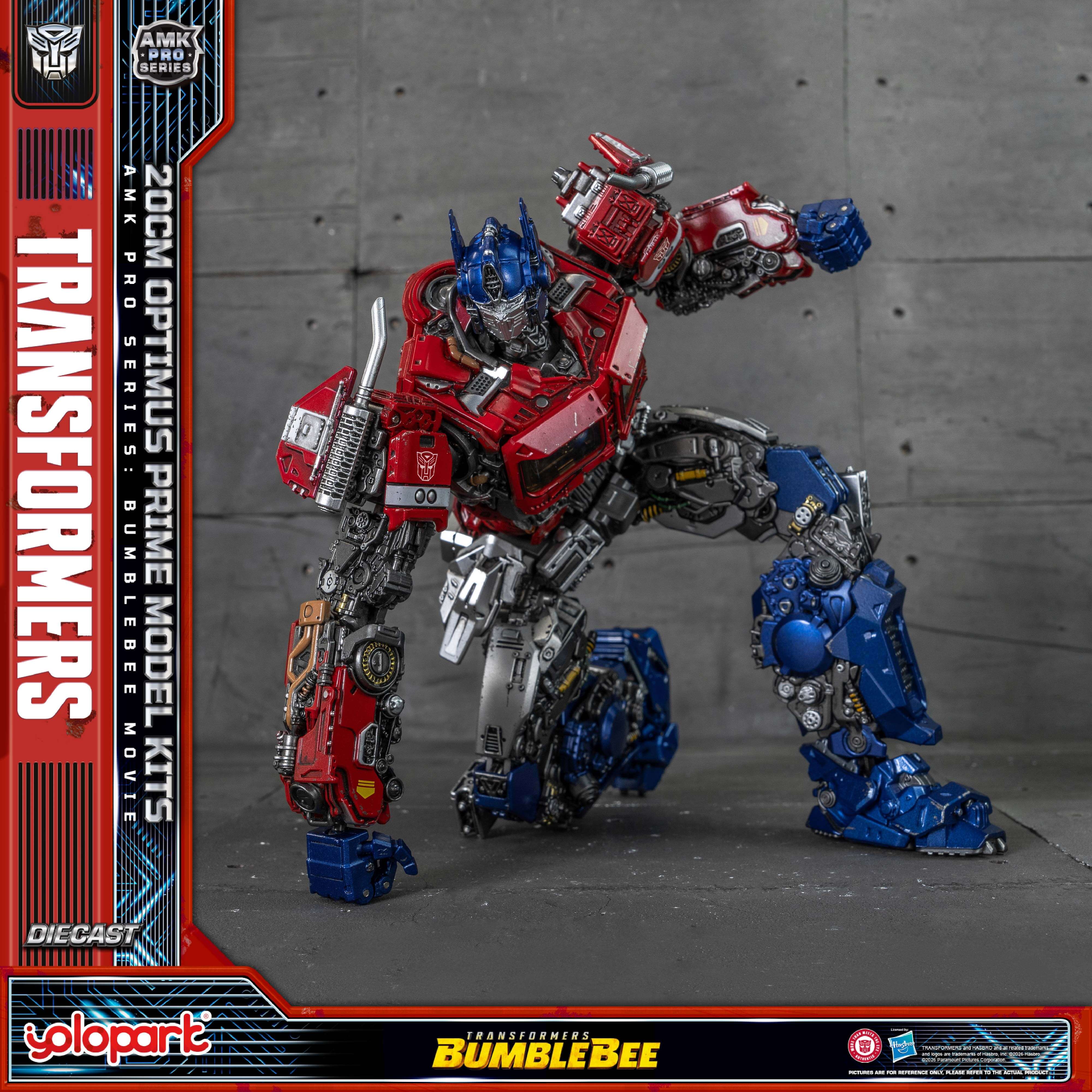 Transformers: Bumblebee - 20cm Optimus Prime Model Kit - AMK PRO Series