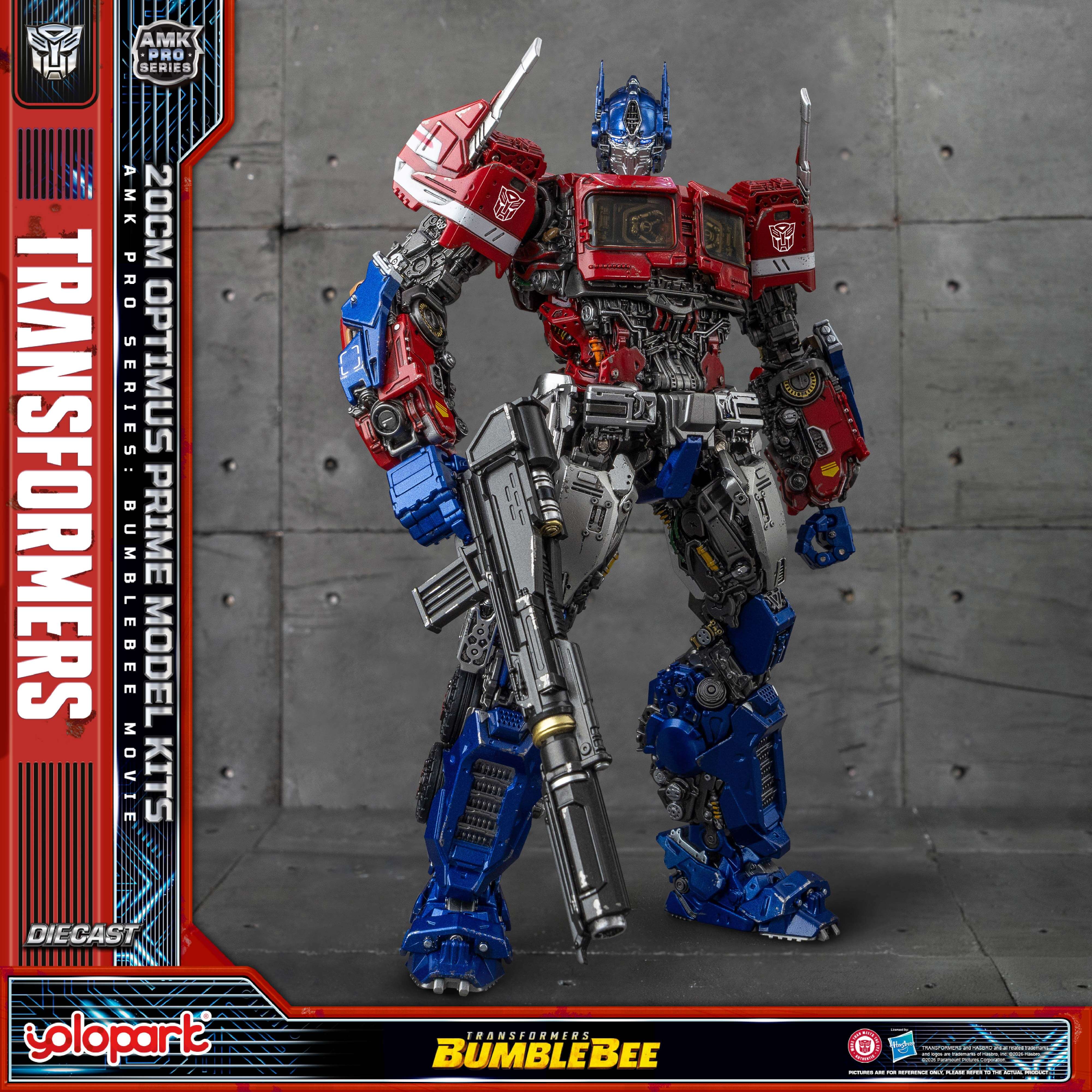 Transformers: Bumblebee - 20cm Optimus Prime Model Kit - AMK PRO Series