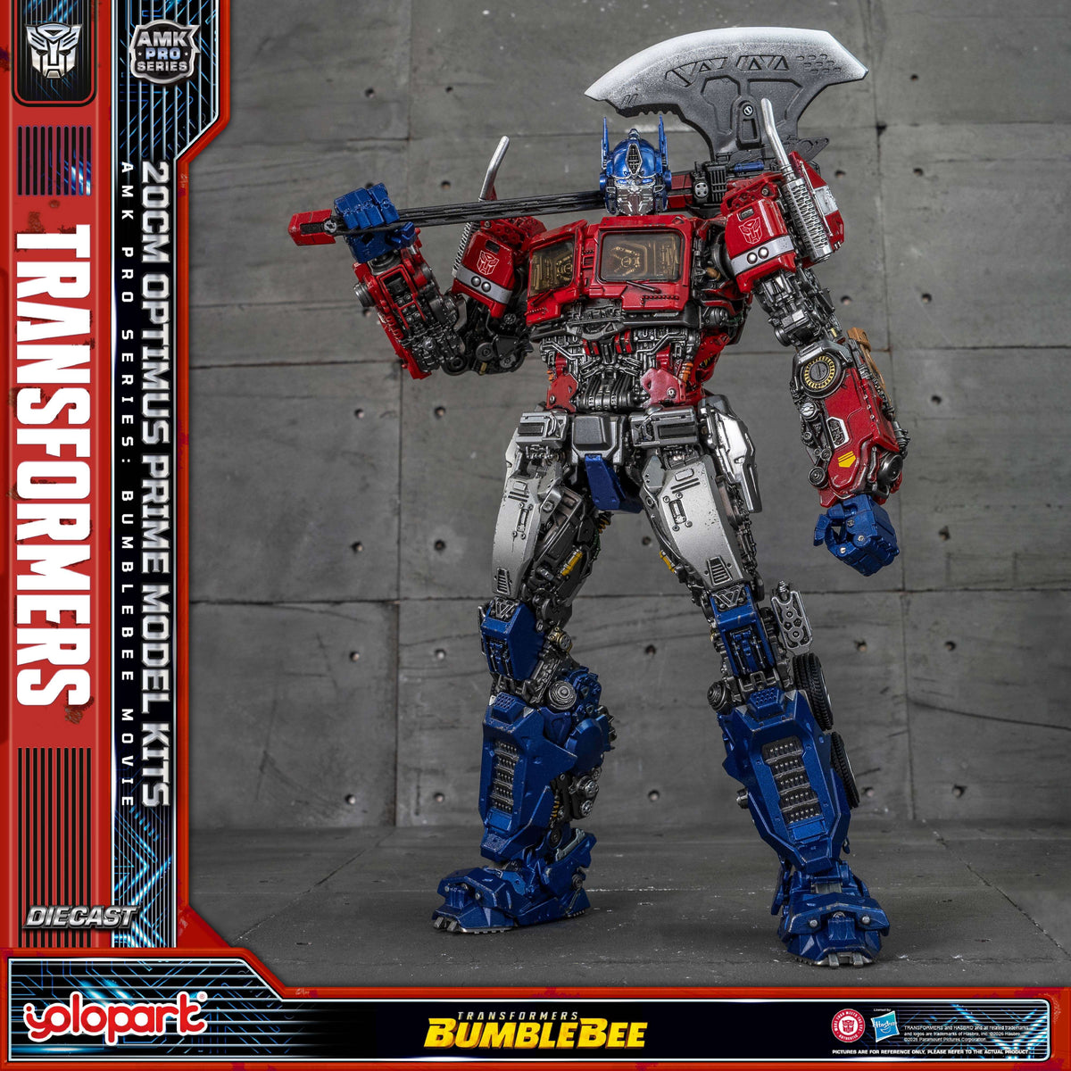 Transformers BBM Optimus Prime Model Kit - YOLOPARK AMK Pro Series