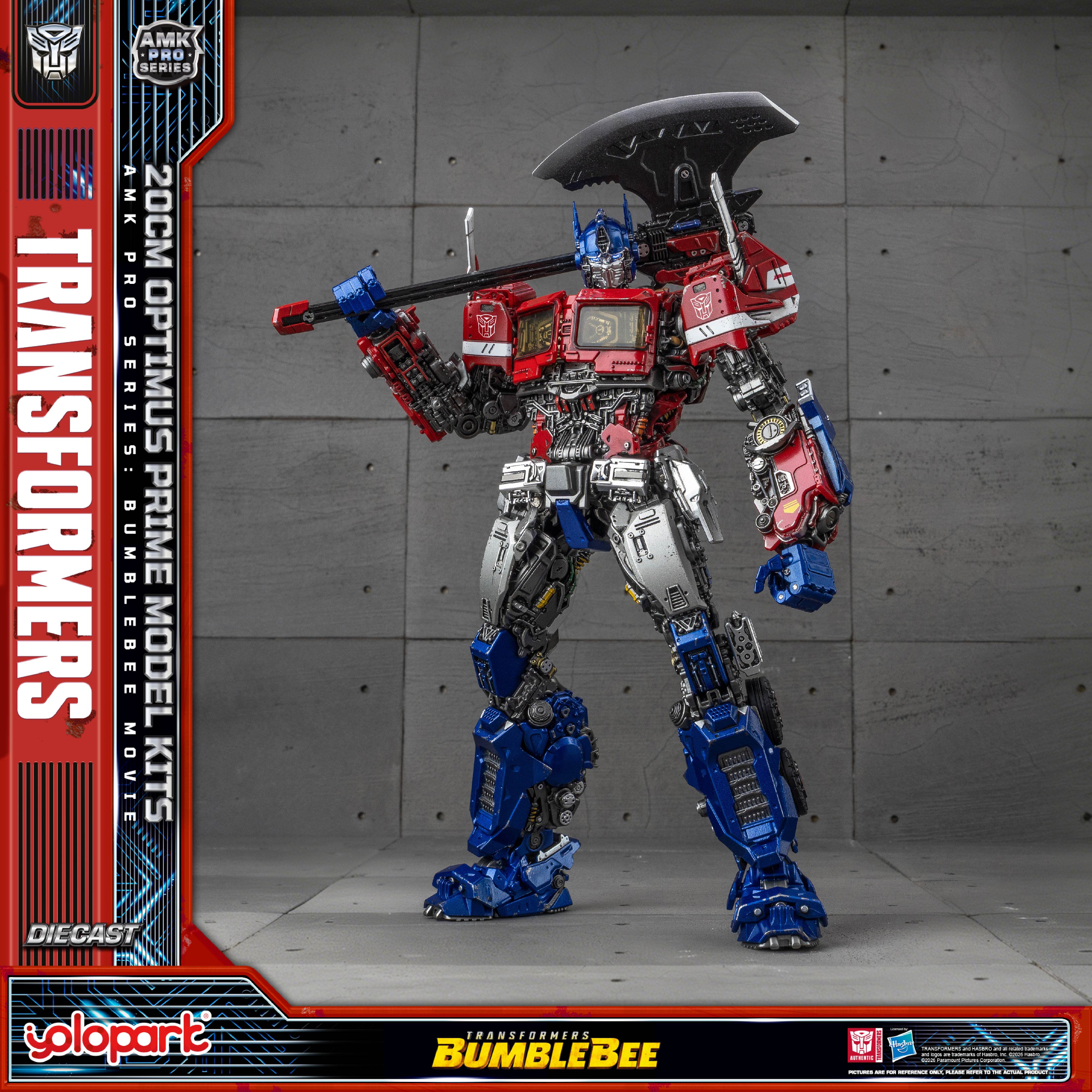 Transformers: Bumblebee - 20cm Optimus Prime Model Kit - AMK PRO Series