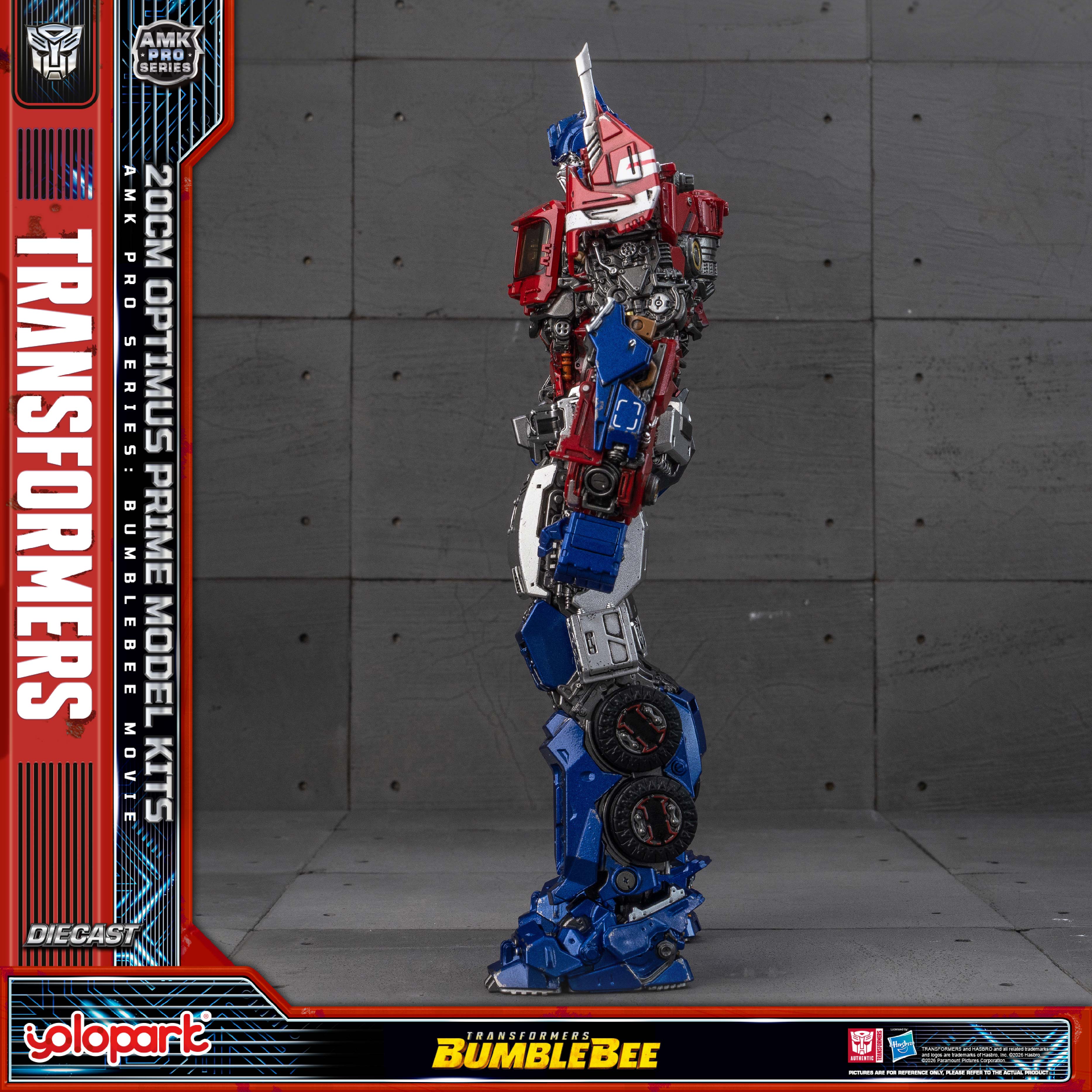 Transformers: Bumblebee - 20cm Optimus Prime Model Kit - AMK PRO Series