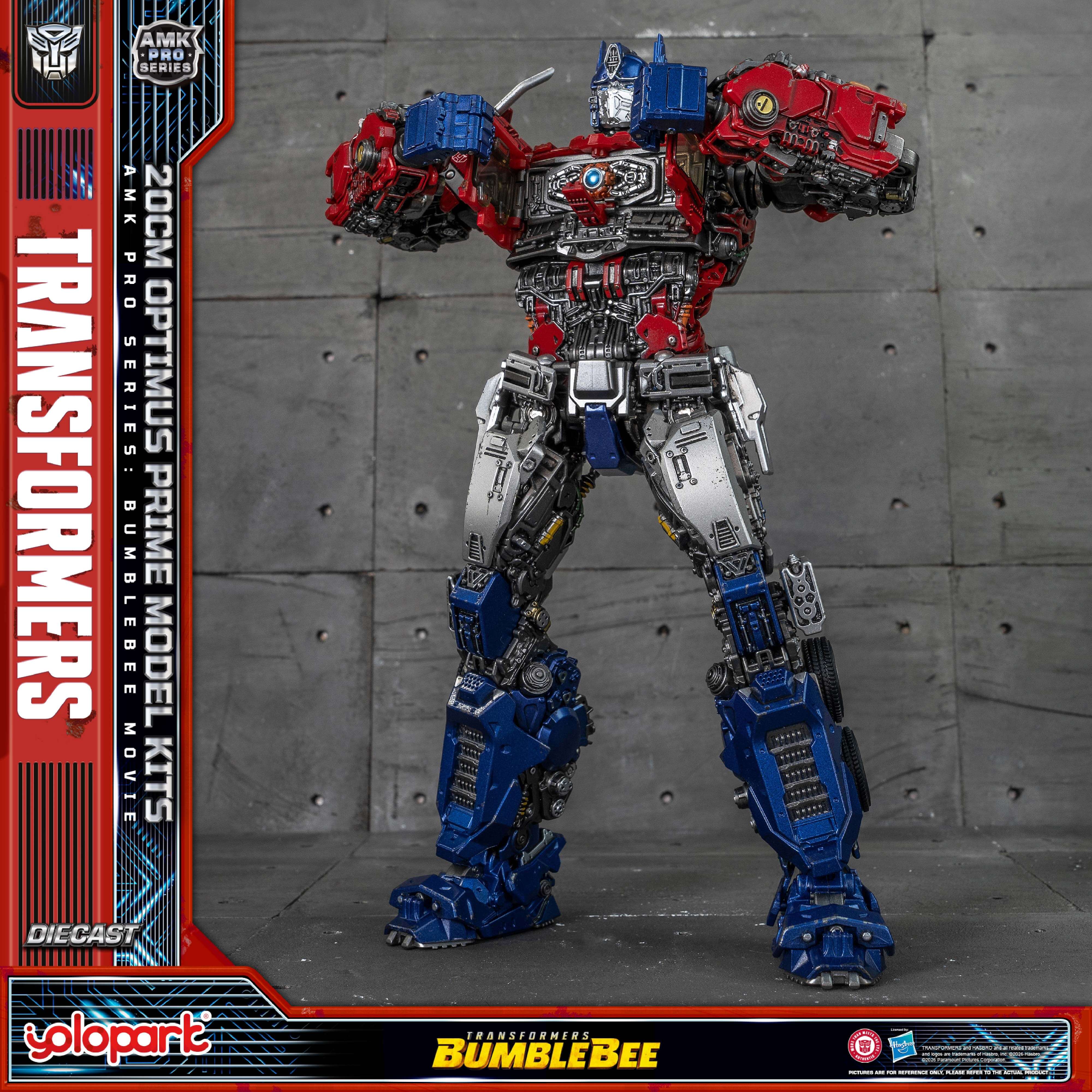 Transformers: Bumblebee - 20cm Optimus Prime Model Kit - AMK PRO Series