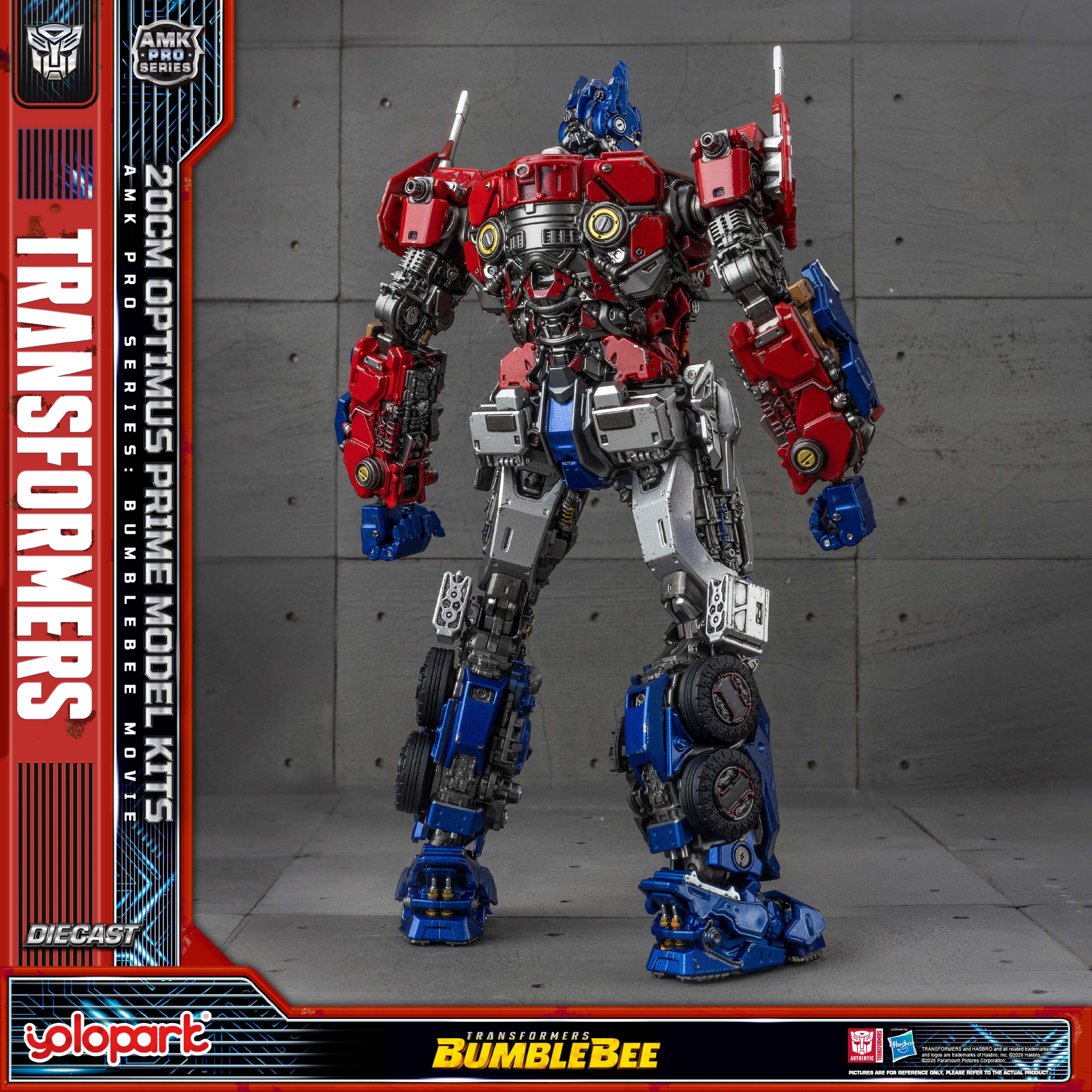 Transformers: Bumblebee - 20cm Optimus Prime Model Kit - AMK PRO Series