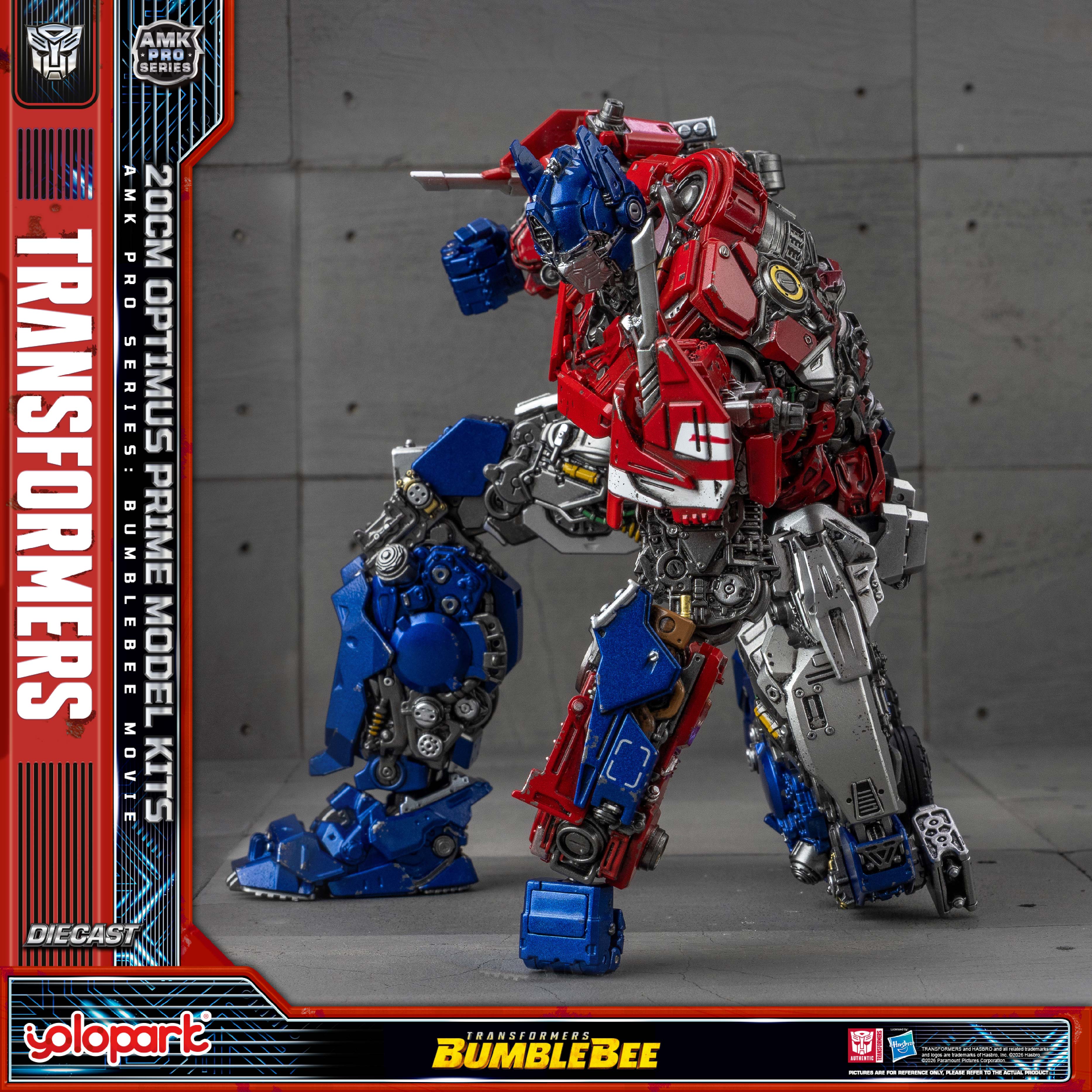 Transformers: Bumblebee - 20cm Optimus Prime Model Kit - AMK PRO Series