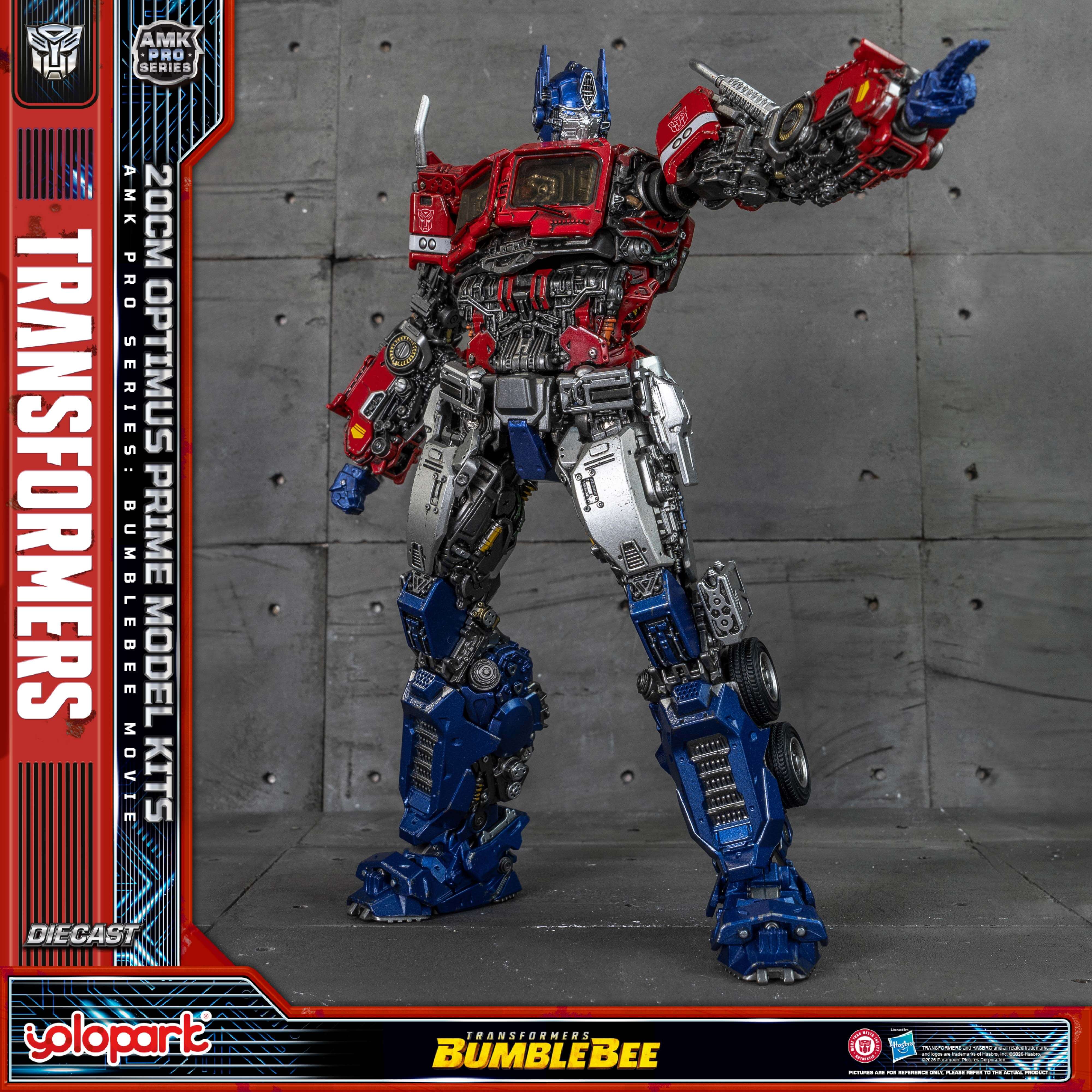 Transformers: Bumblebee - 20cm Optimus Prime Model Kit - AMK PRO Series