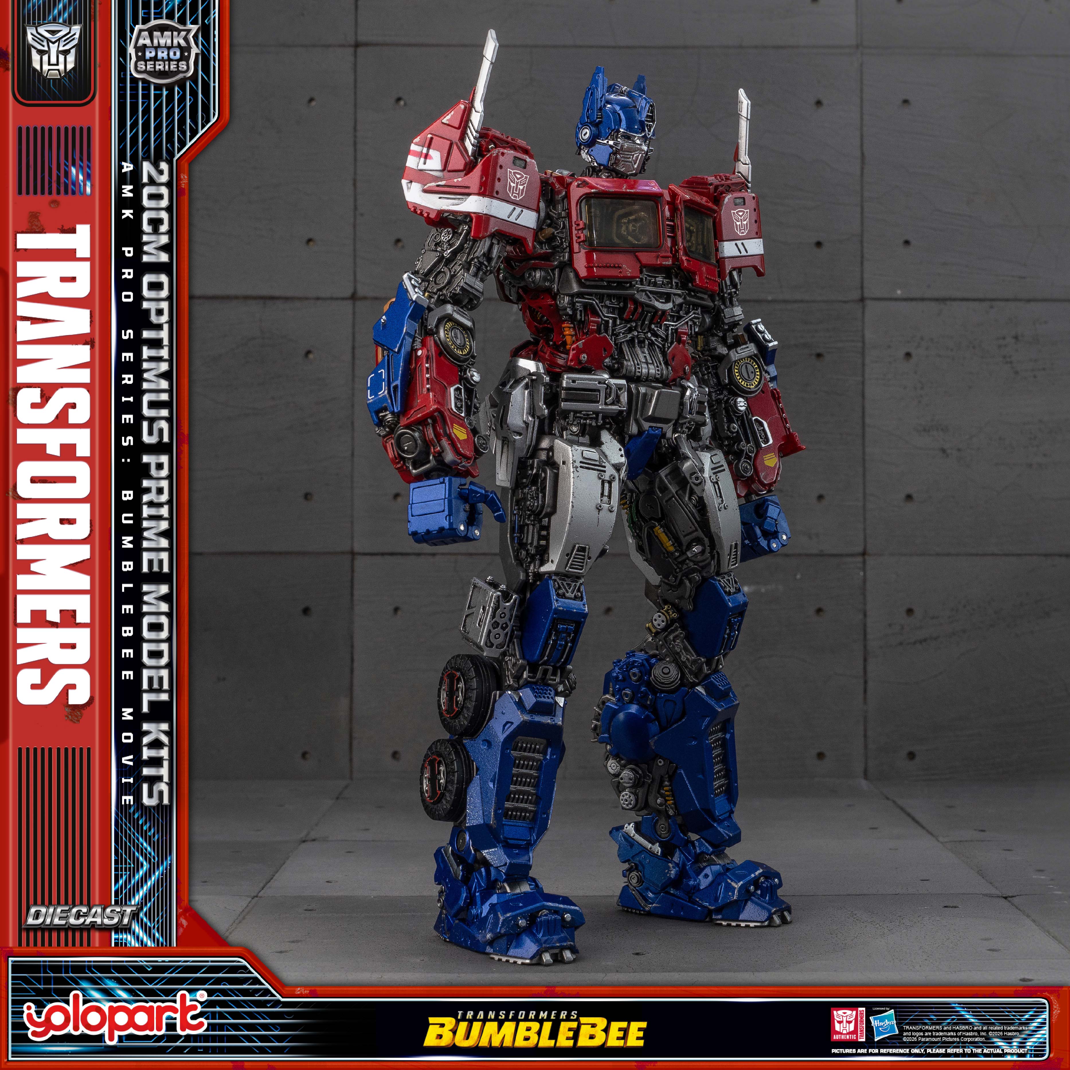 Transformers: Bumblebee - 20cm Optimus Prime Model Kit - AMK PRO Series