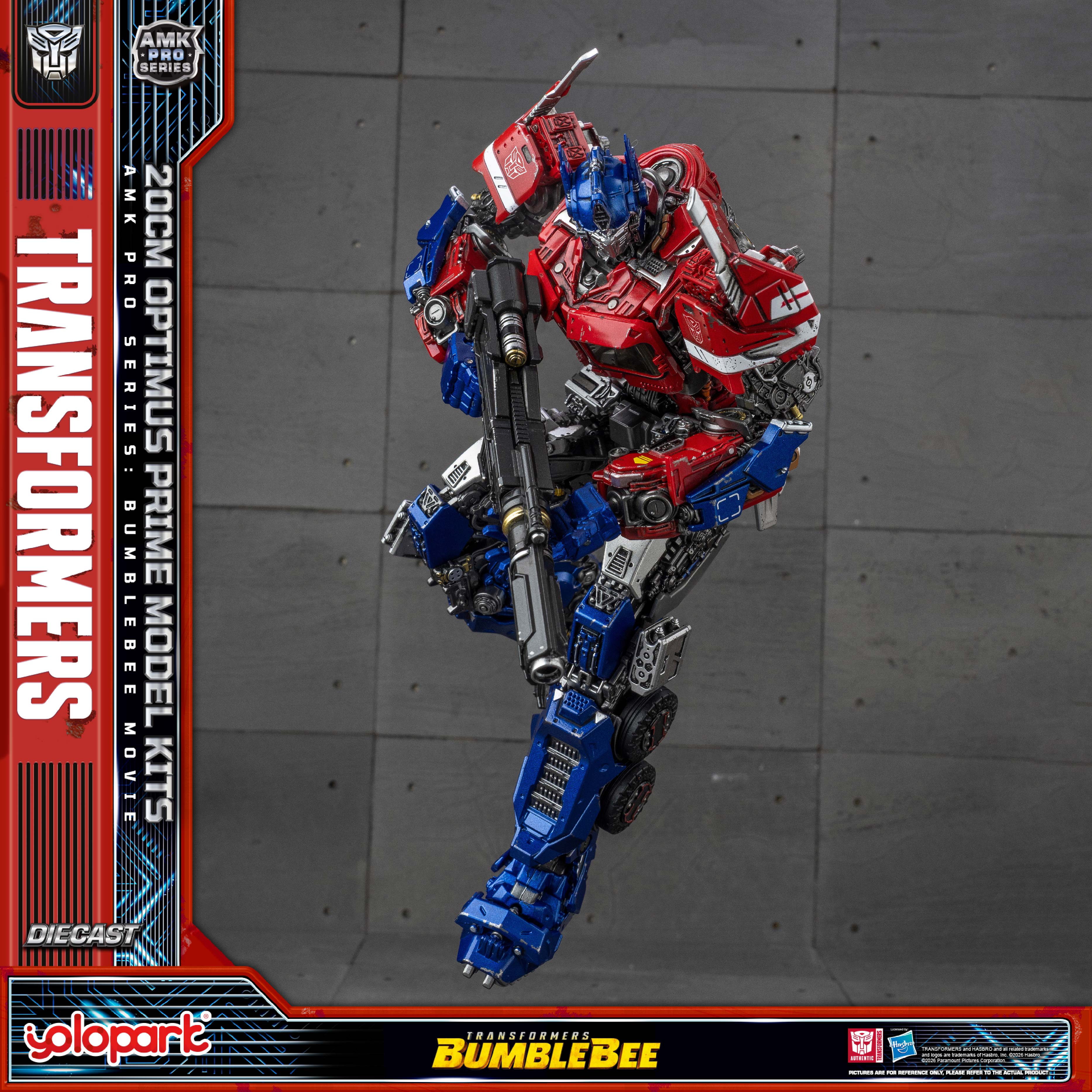 Transformers: Bumblebee - 20cm Optimus Prime Model Kit - AMK PRO Series