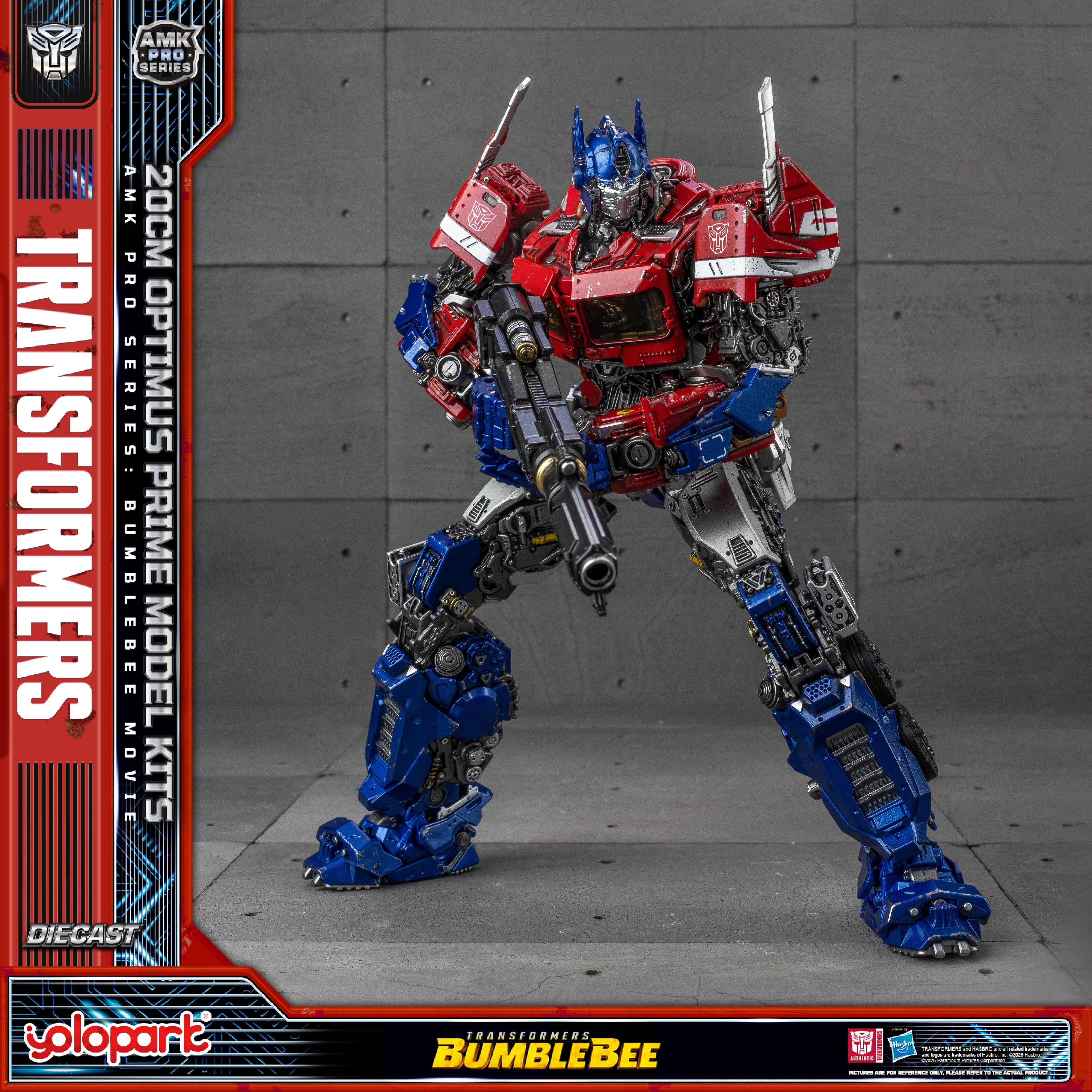 Transformers: Bumblebee - 20cm Optimus Prime Model Kit - AMK PRO Series