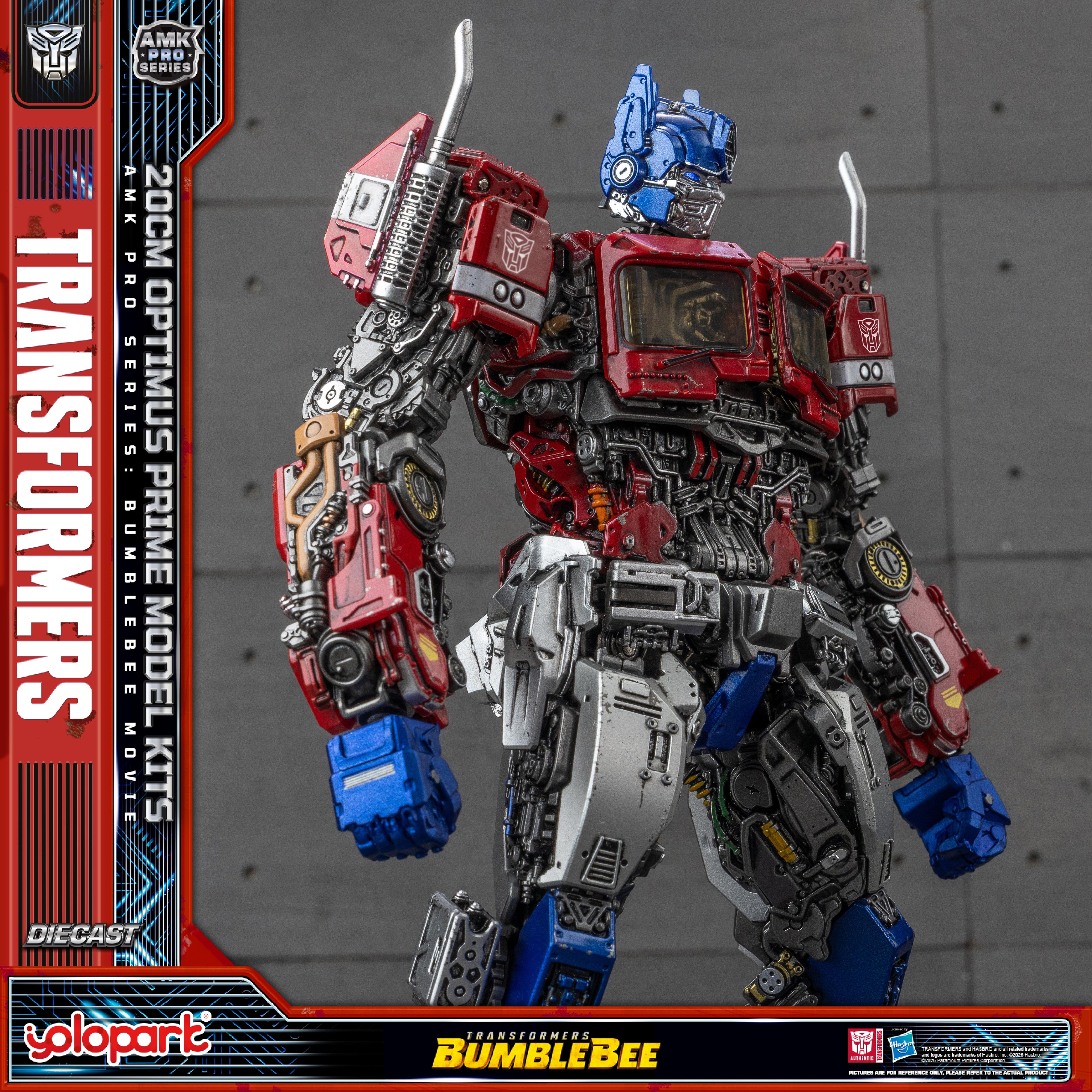 Transformers: Bumblebee - 20cm Optimus Prime Model Kit - AMK PRO Series