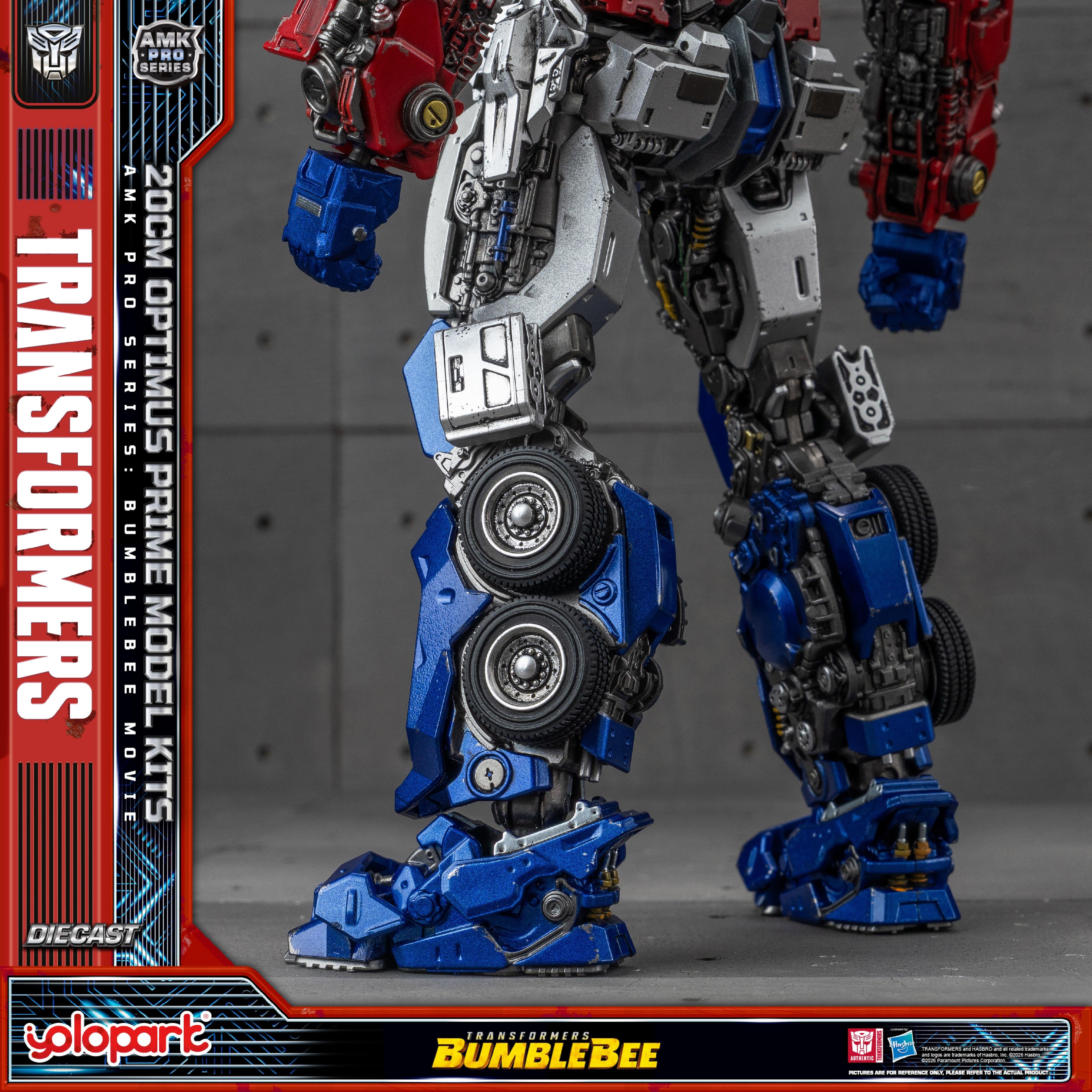 Transformers: Bumblebee - 20cm Optimus Prime Model Kit - AMK PRO Series