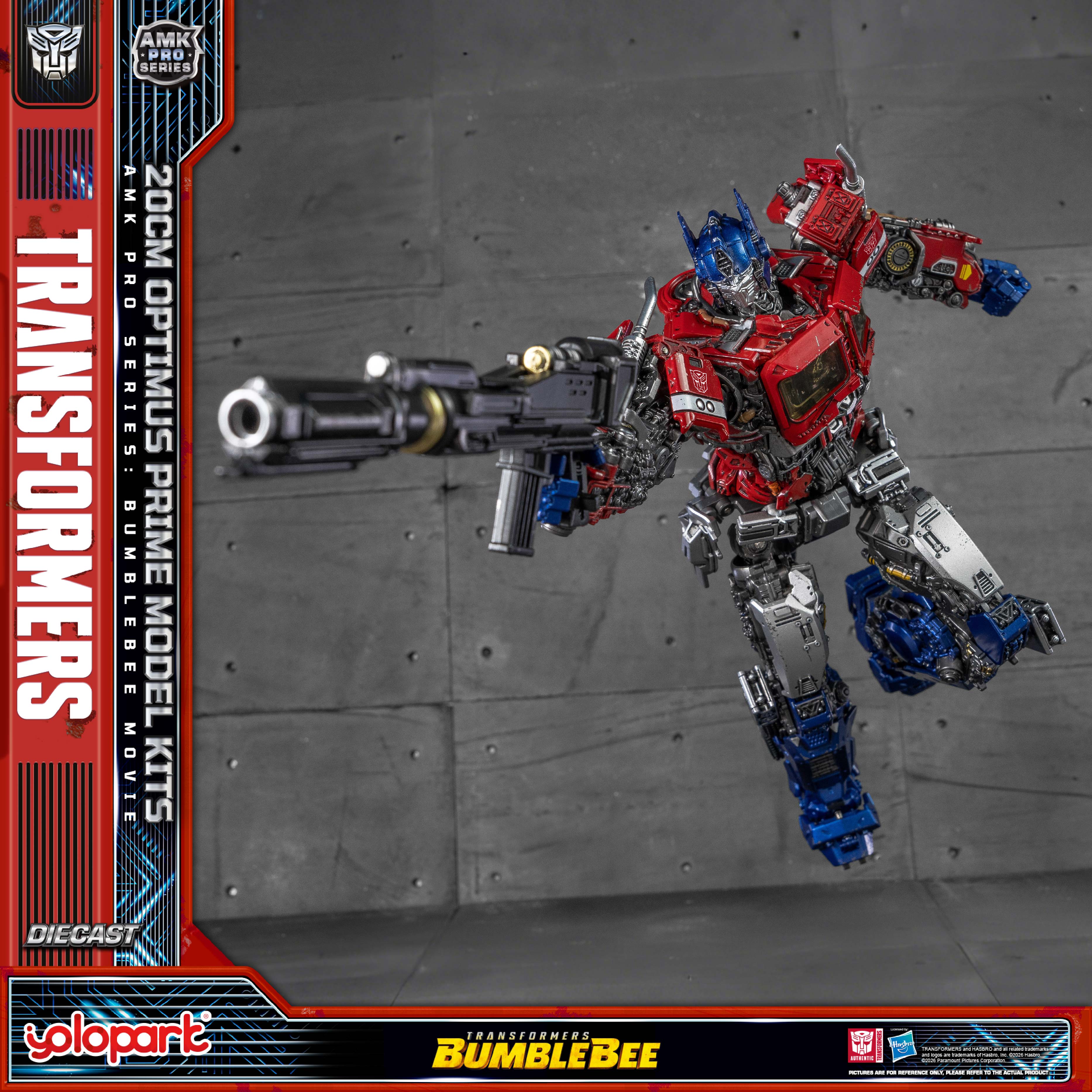 Transformers: Bumblebee - 20cm Optimus Prime Model Kit - AMK PRO Series