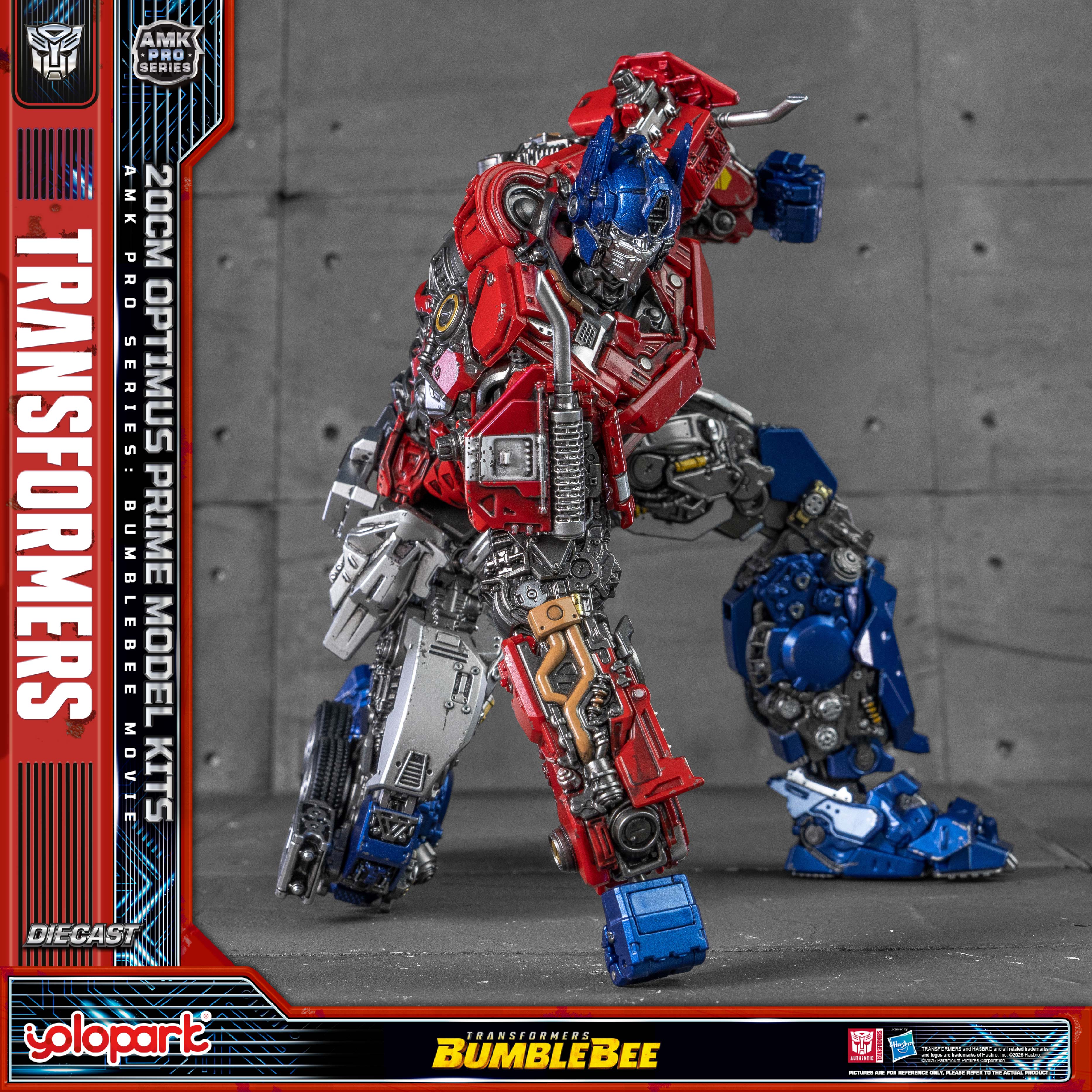 Transformers: Bumblebee - 20cm Optimus Prime Model Kit - AMK PRO Series