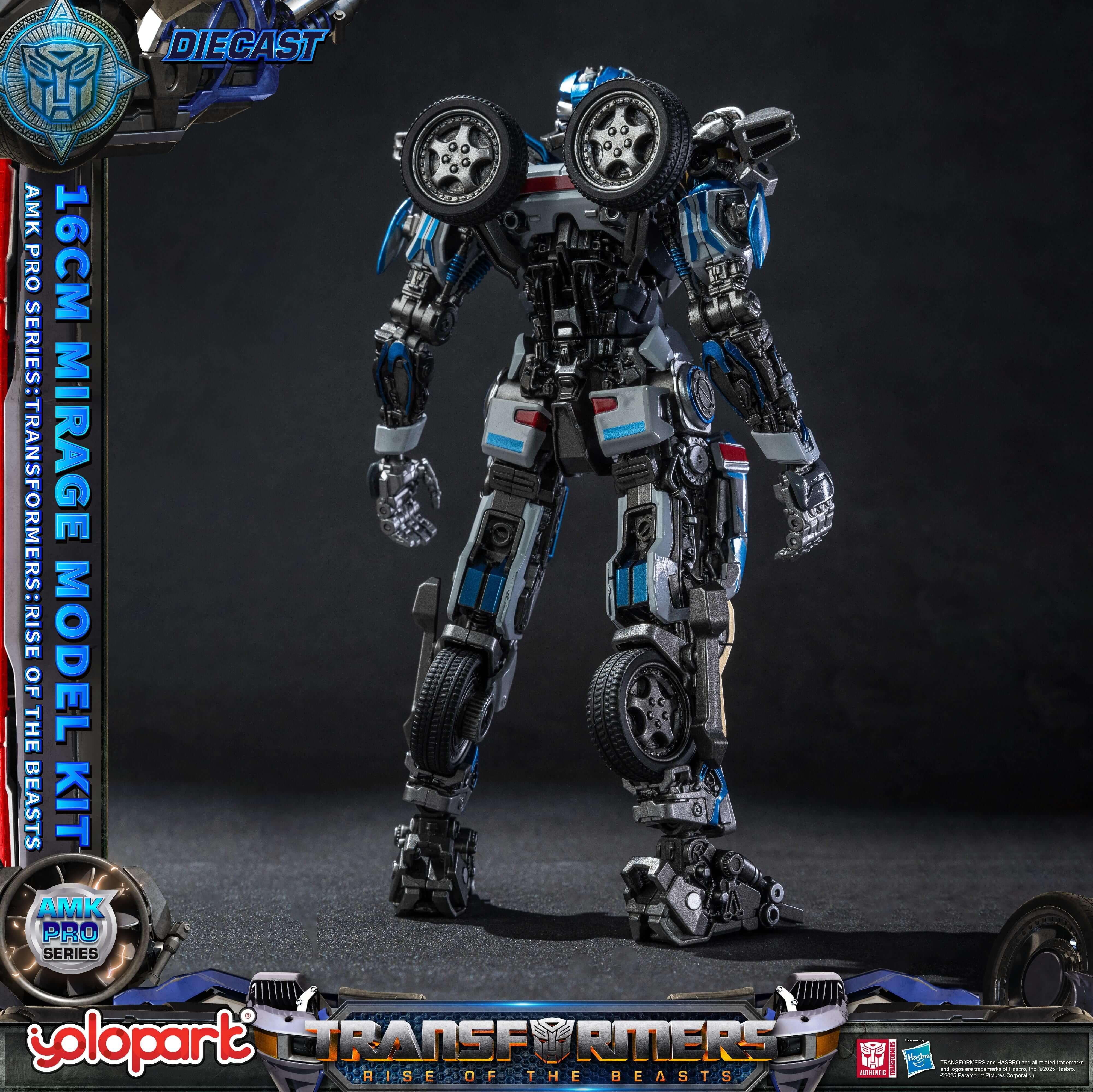 Transformers: Rise of the Beasts - 16cm Mirage Model Kit - AMK PRO Series - Yolopark