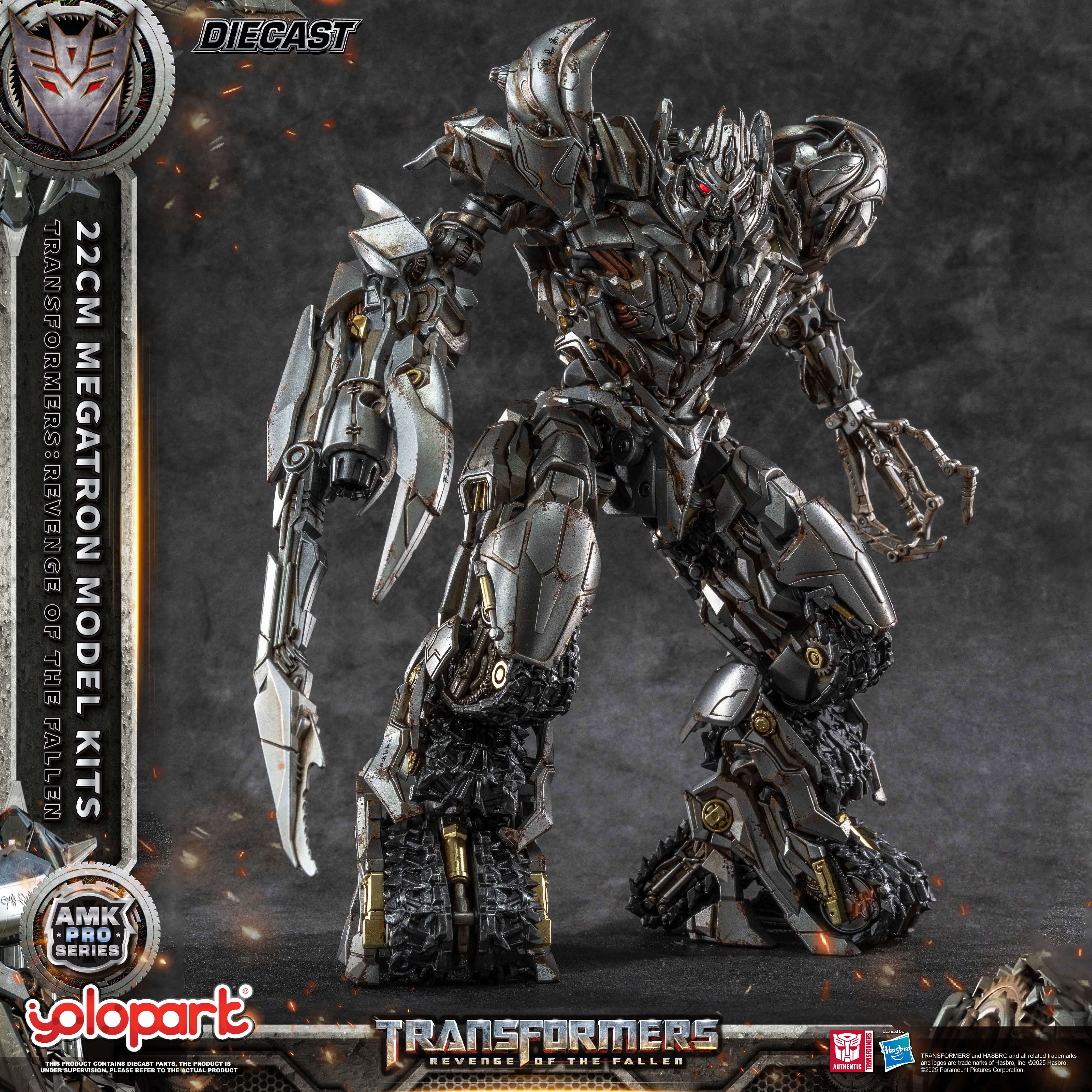 Transformers: Revenge of the Fallen - 22cm Megatron Model Kitt - AMK PRO Series