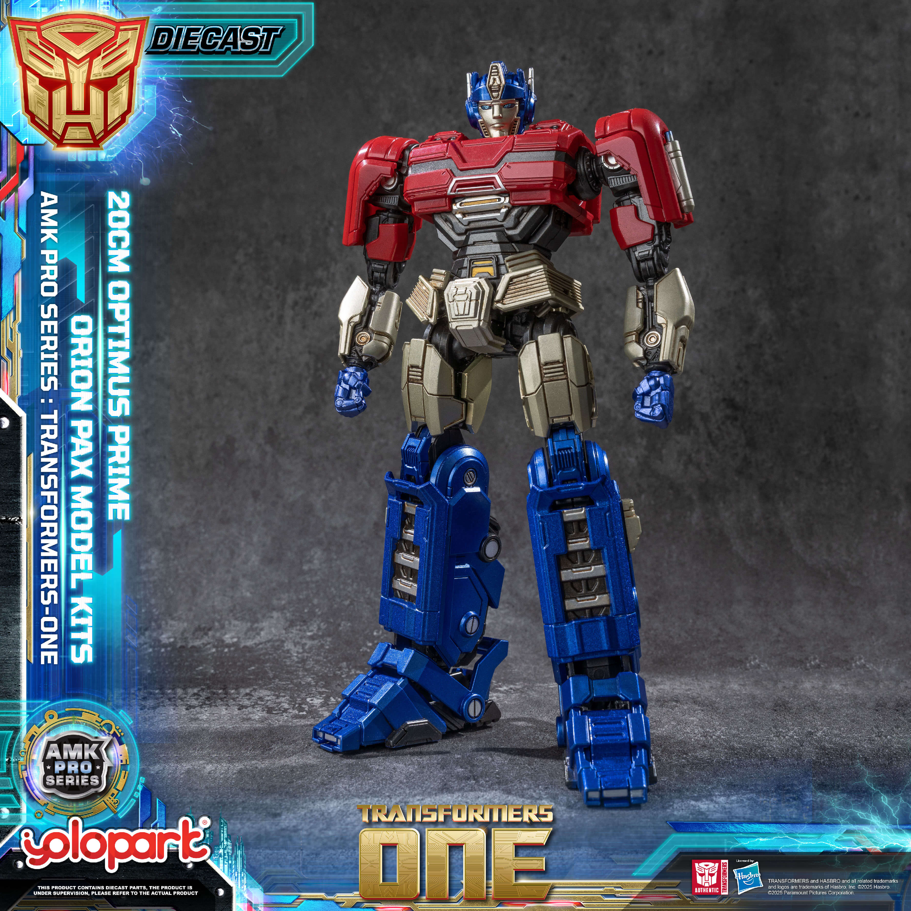 Transformers ONE - Final Form Optimus Prime/Orion Pax Model Kit - AMK PRO Series