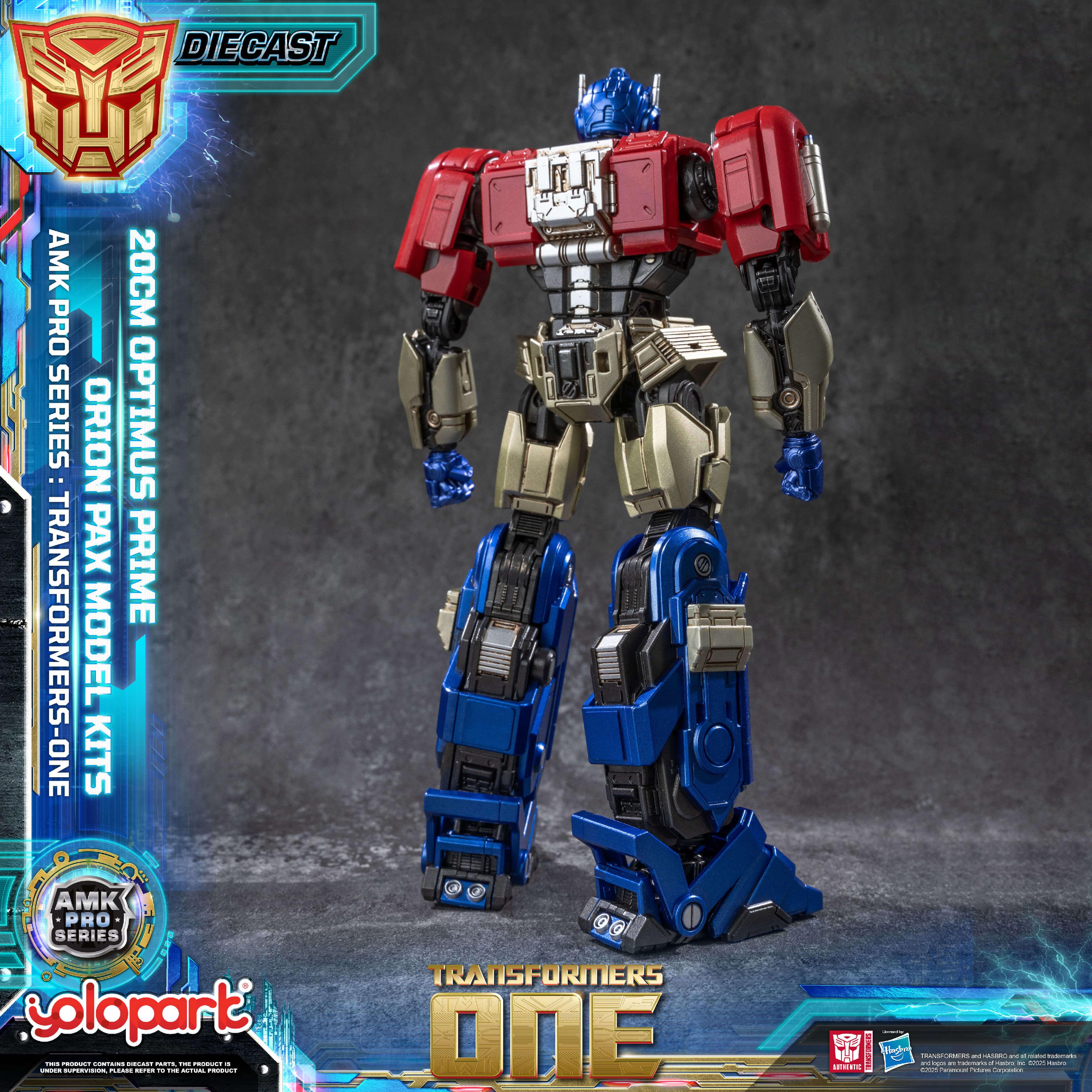 Transformers ONE - Final Form Optimus Prime/Orion Pax Model Kit - AMK PRO Series