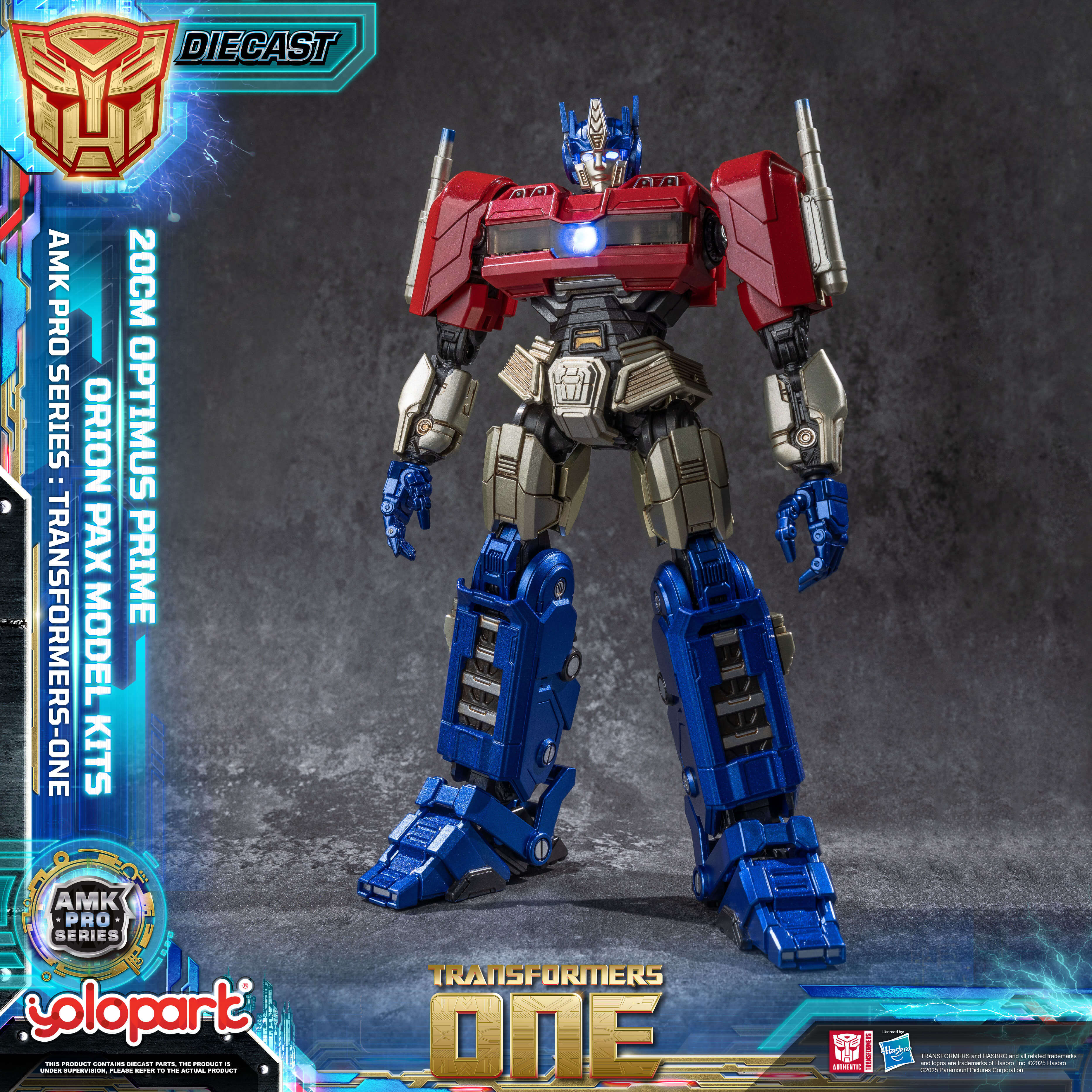 Transformers ONE - Final Form Optimus Prime/Orion Pax Model Kit - AMK PRO Series