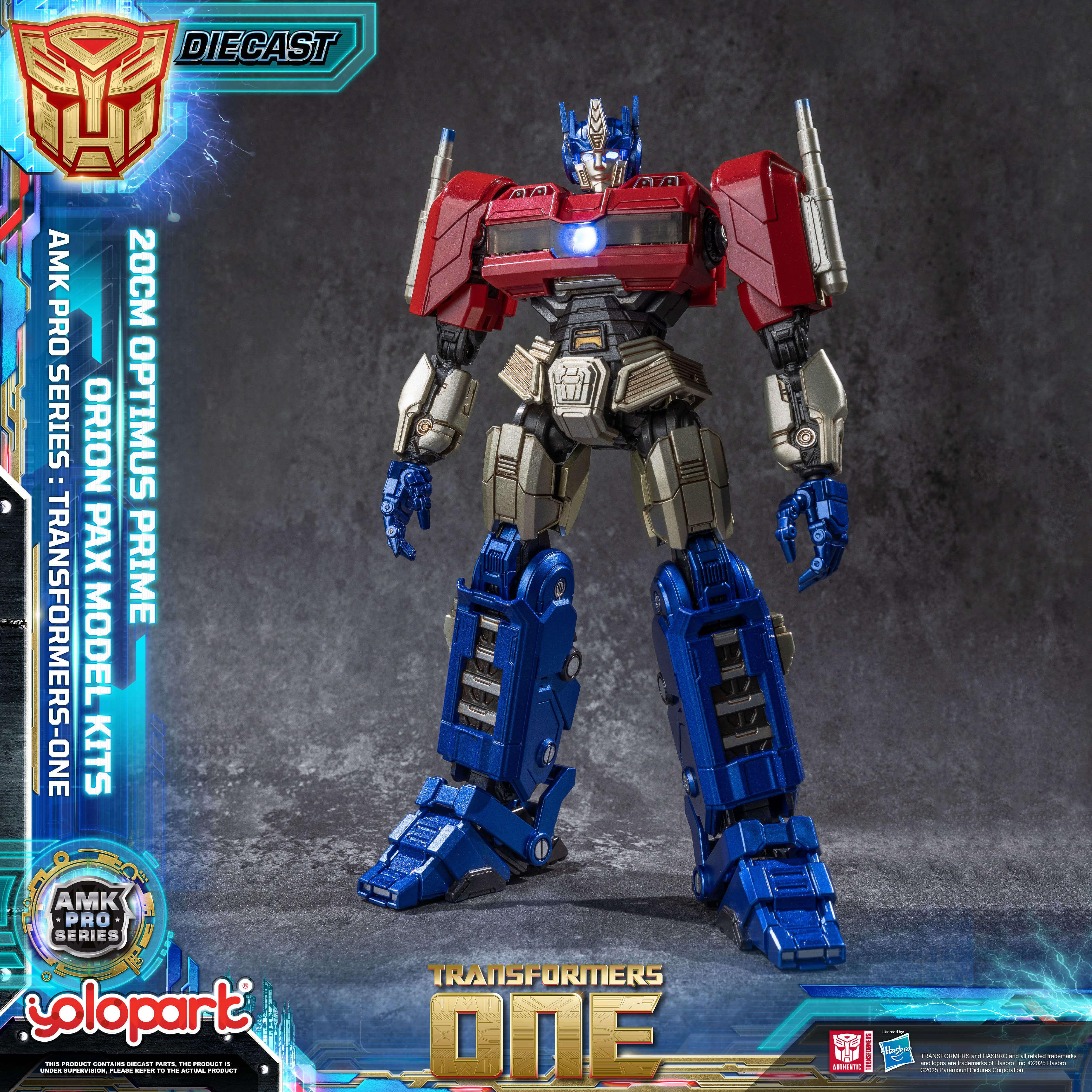 Transformers ONE - Final Form Optimus Prime/Orion Pax Model Kit - AMK PRO Series