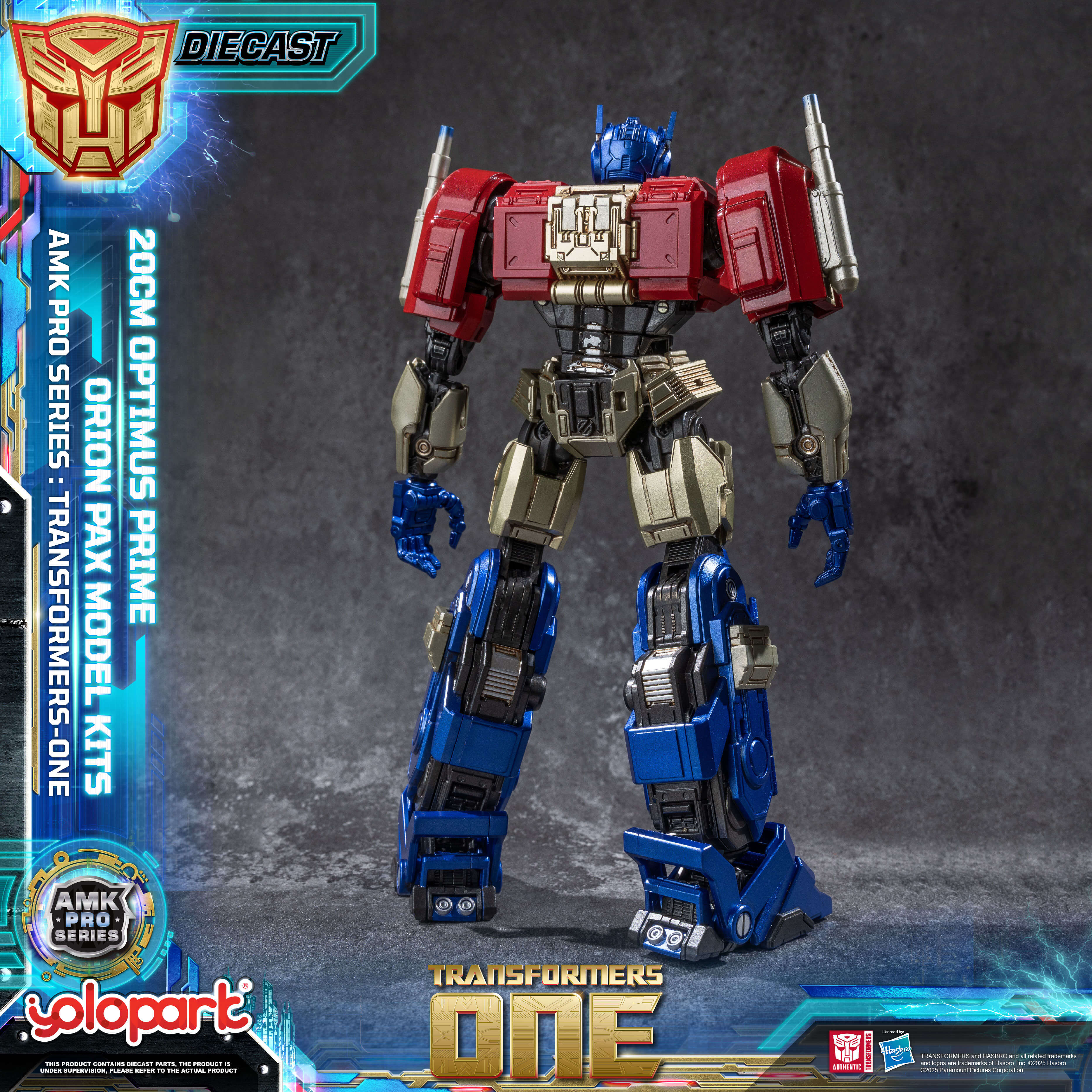 Transformers ONE - Final Form Optimus Prime/Orion Pax Model Kit - AMK PRO Series
