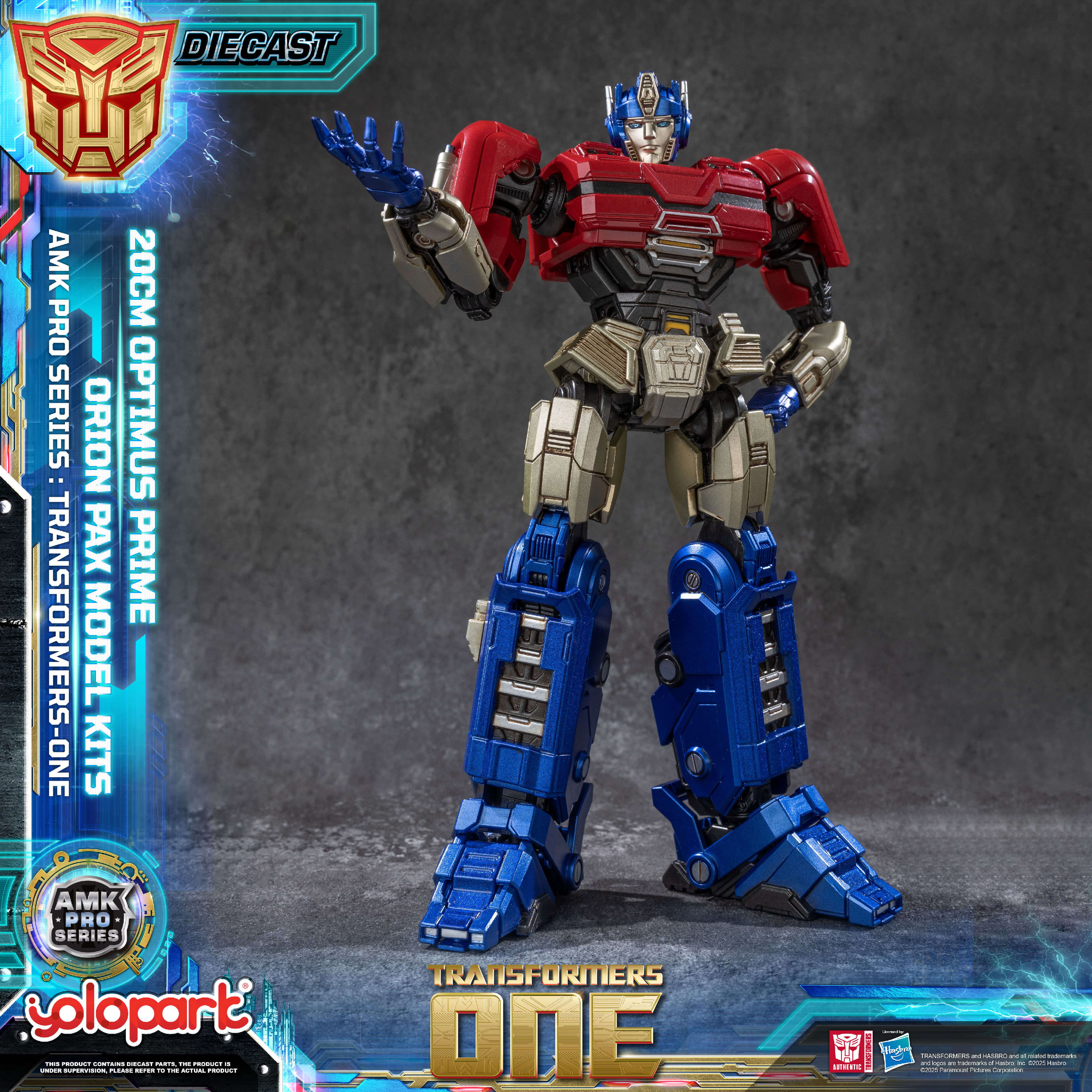 Transformers ONE - Final Form Optimus Prime/Orion Pax Model Kit - AMK PRO Series