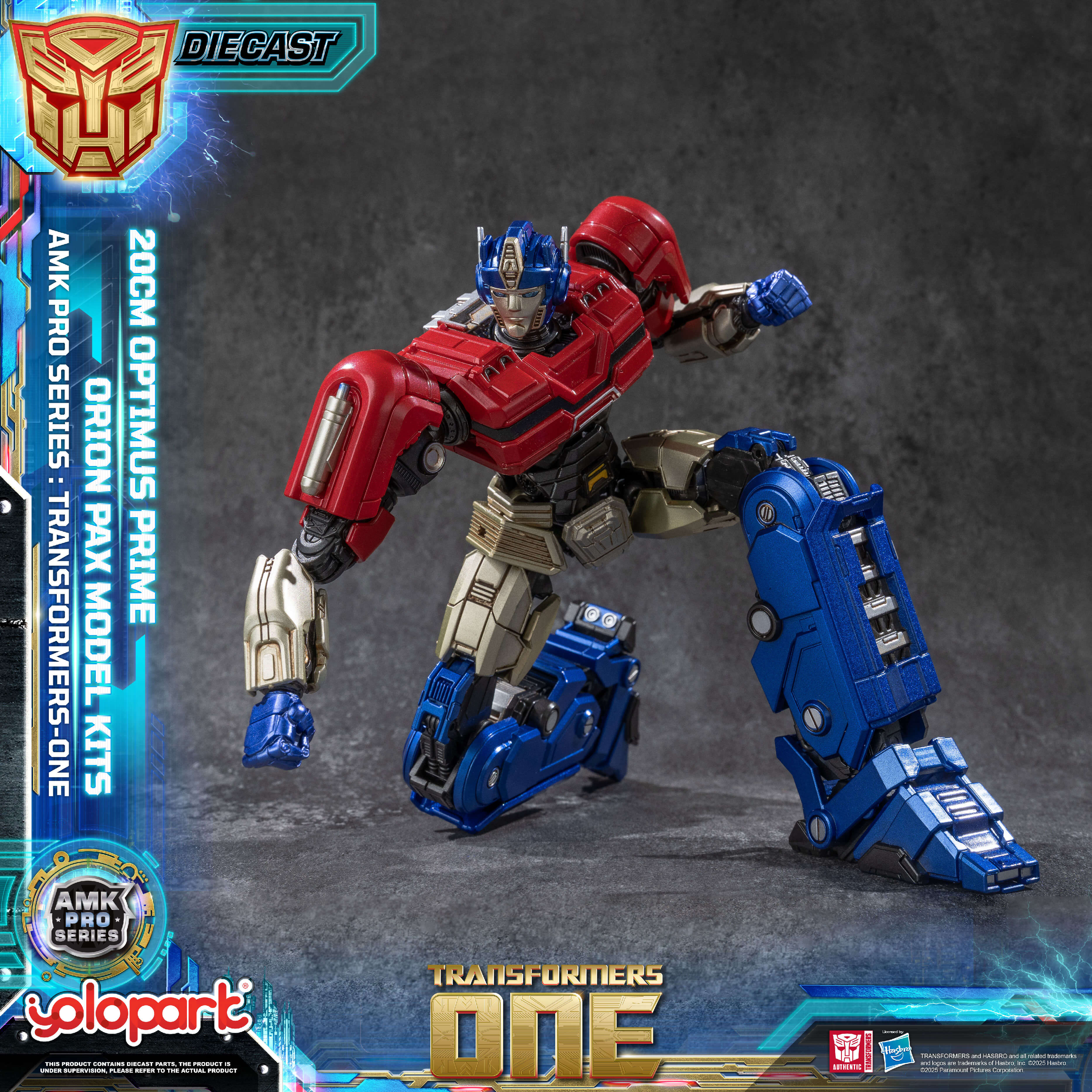 Transformers ONE - Final Form Optimus Prime/Orion Pax Model Kit - AMK PRO Series