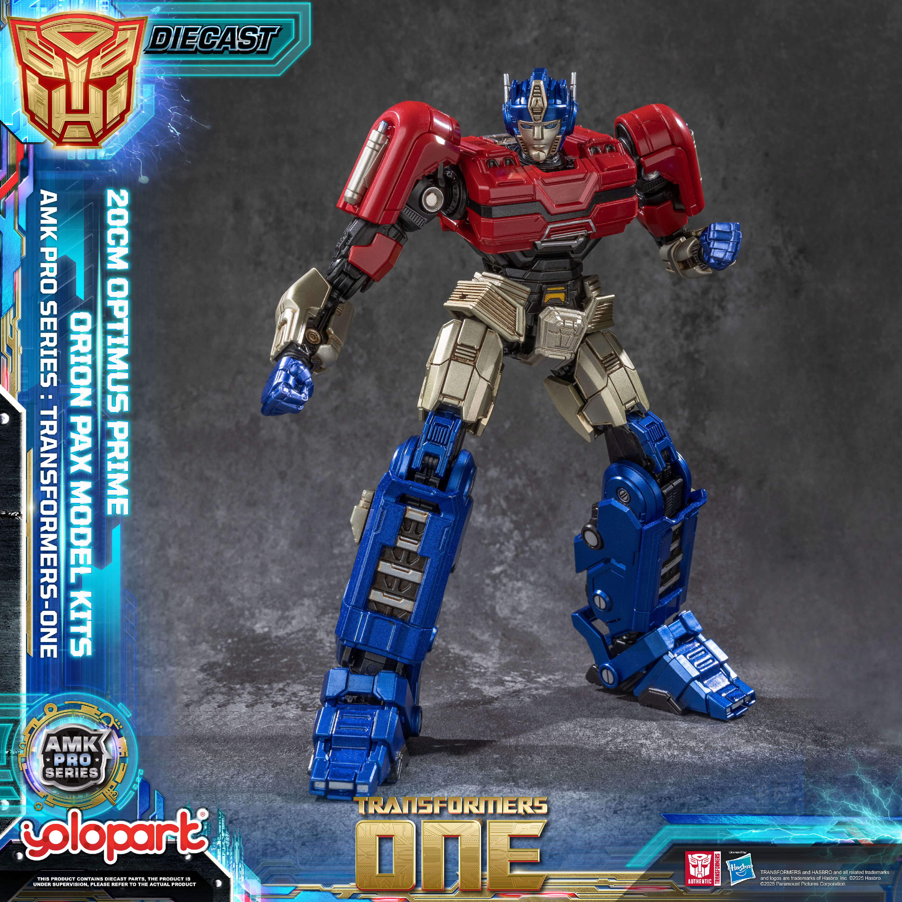 Transformers ONE - Final Form Optimus Prime/Orion Pax Model Kit - AMK PRO Series