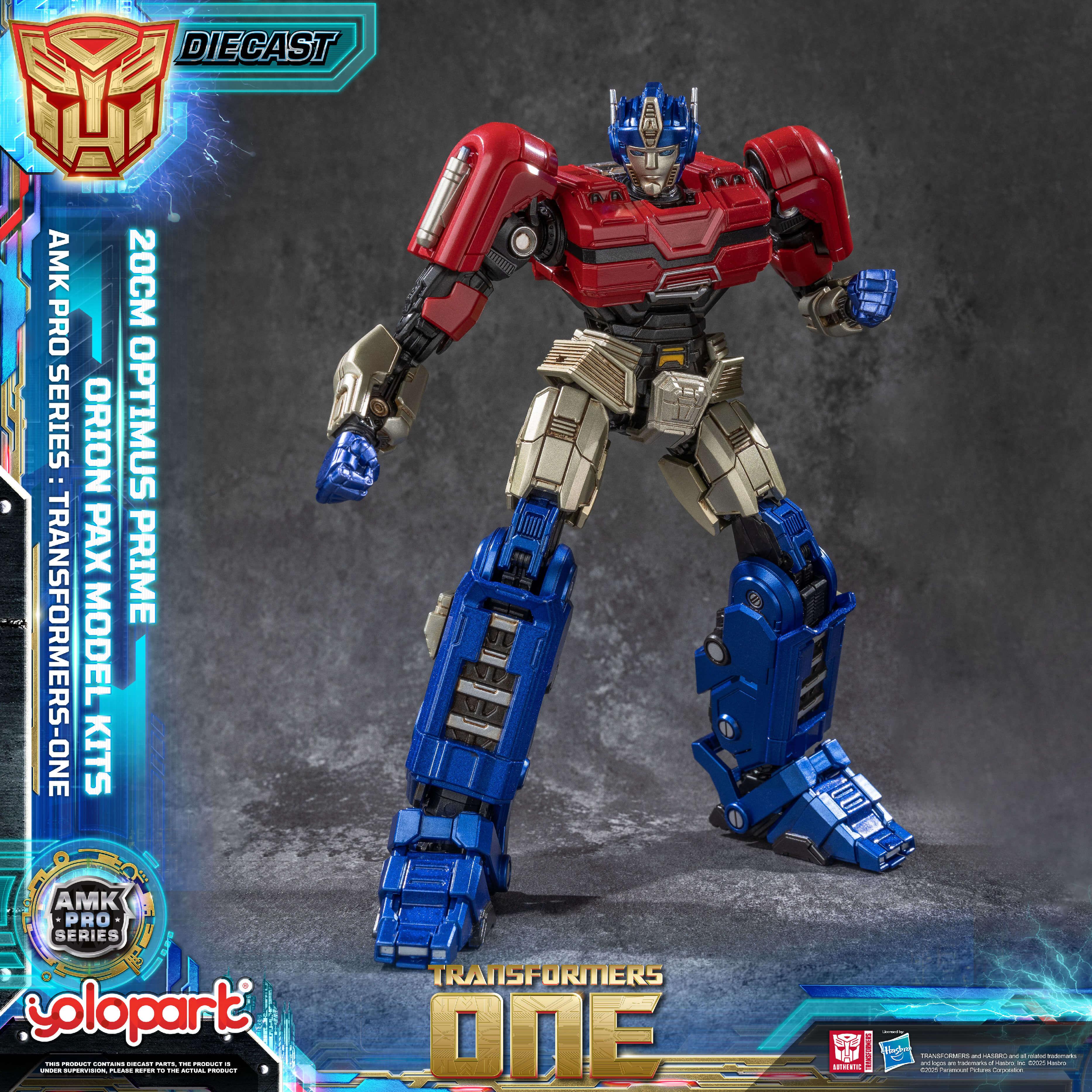 Transformers ONE - Final Form Optimus Prime/Orion Pax Model Kit - AMK PRO Series