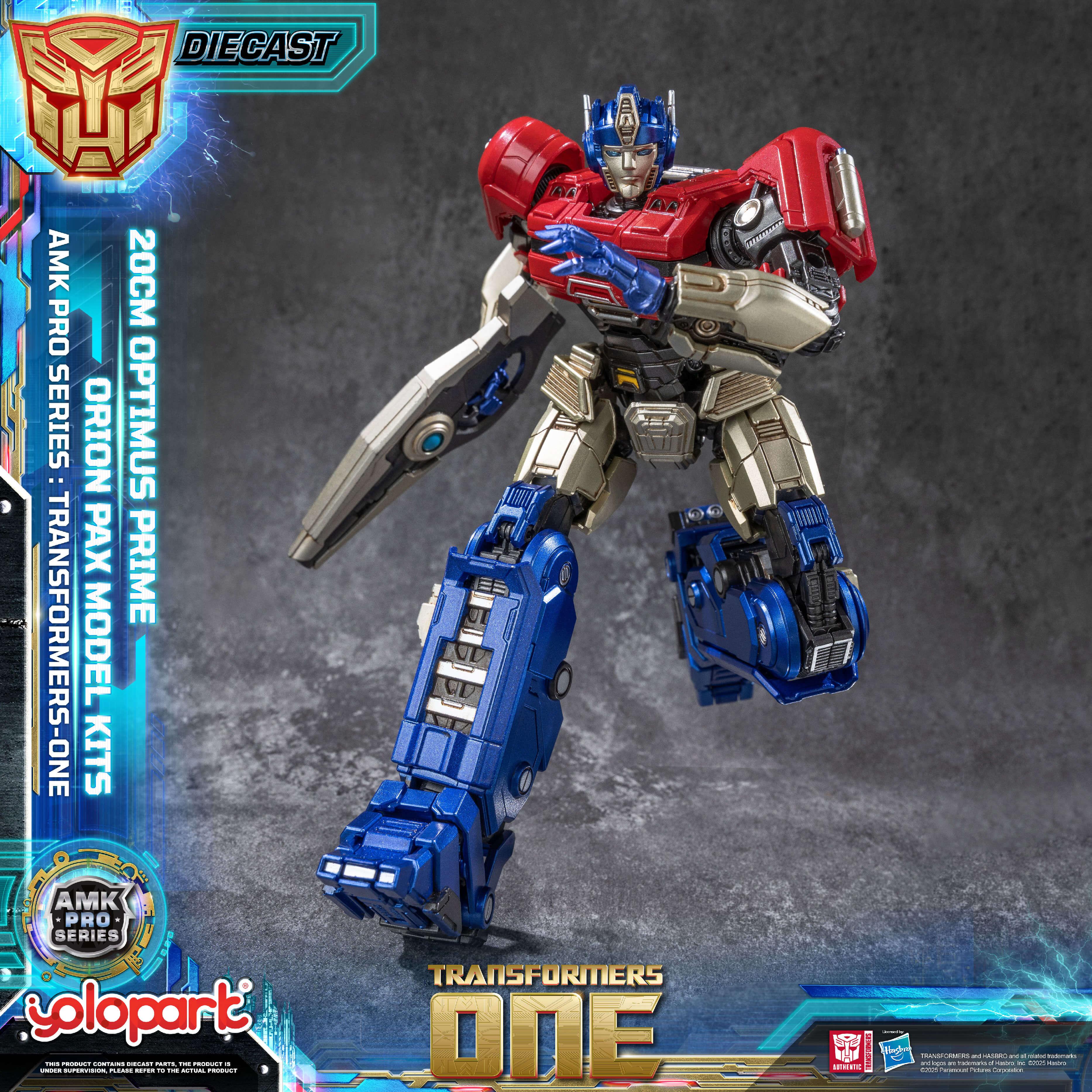 Transformers ONE - Final Form Optimus Prime/Orion Pax Model Kit - AMK PRO Series
