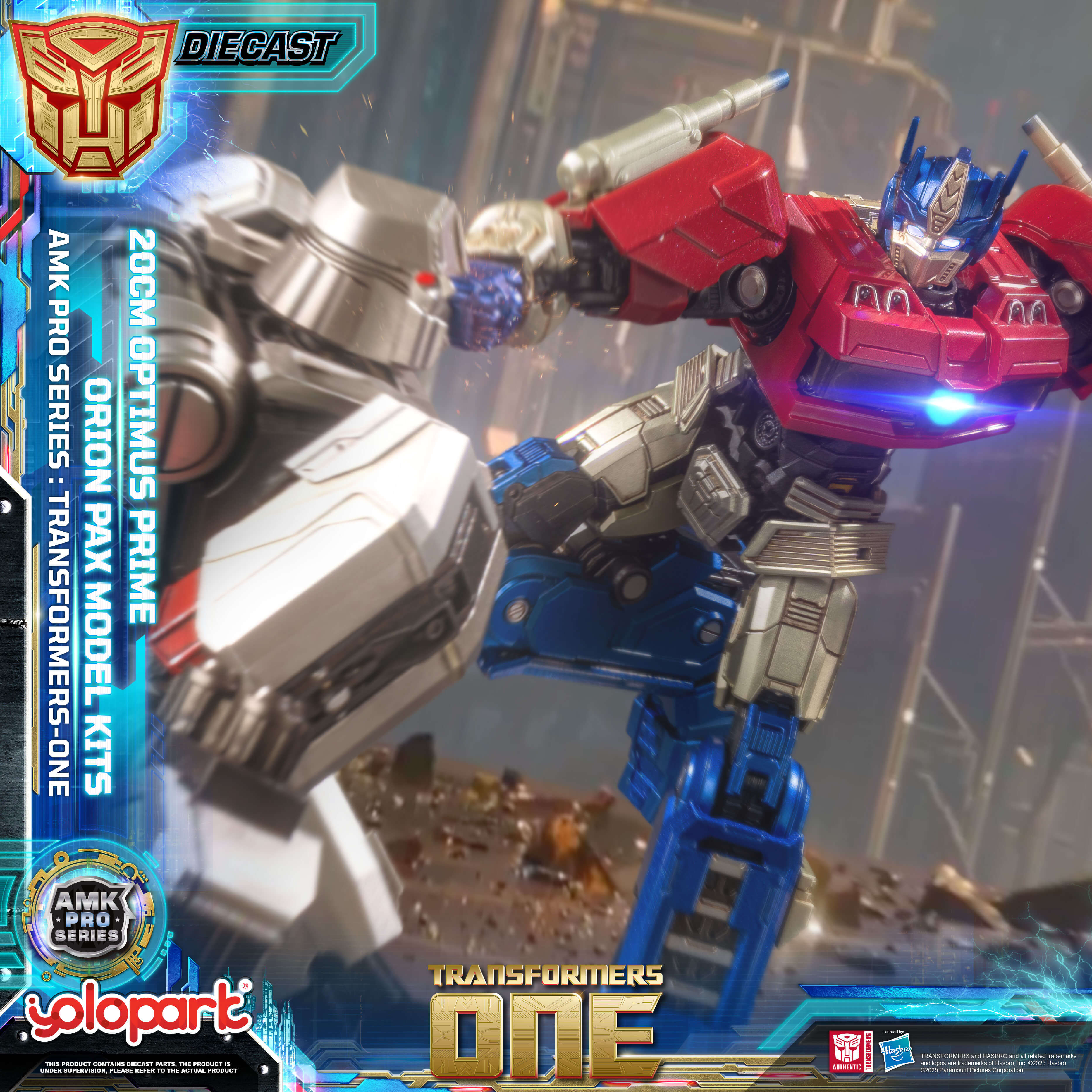 Transformers ONE - Final Form Optimus Prime/Orion Pax Model Kit - AMK PRO Series