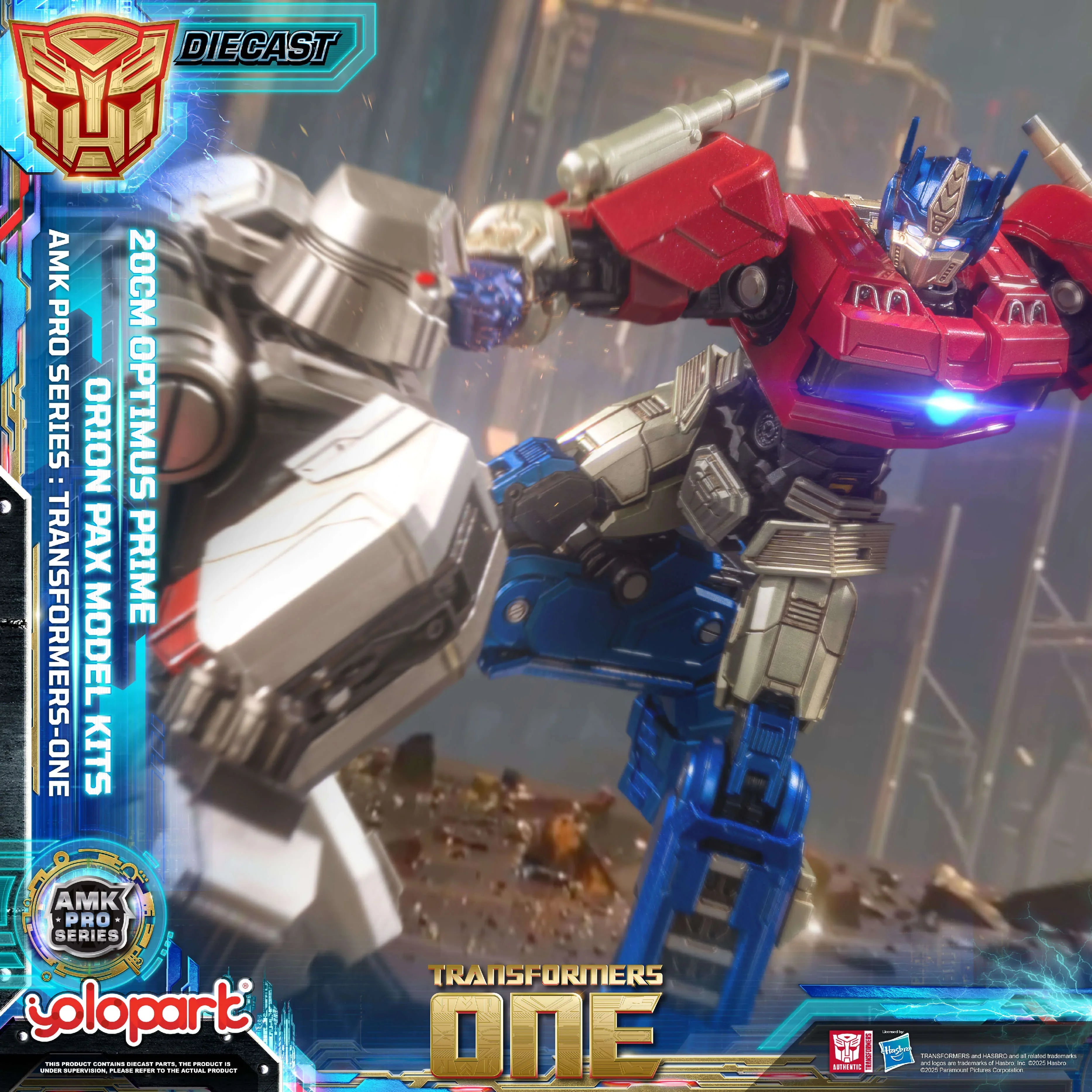 Transformers ONE - Final Form Optimus Prime/Orion Pax Model Kit - AMK PRO Series