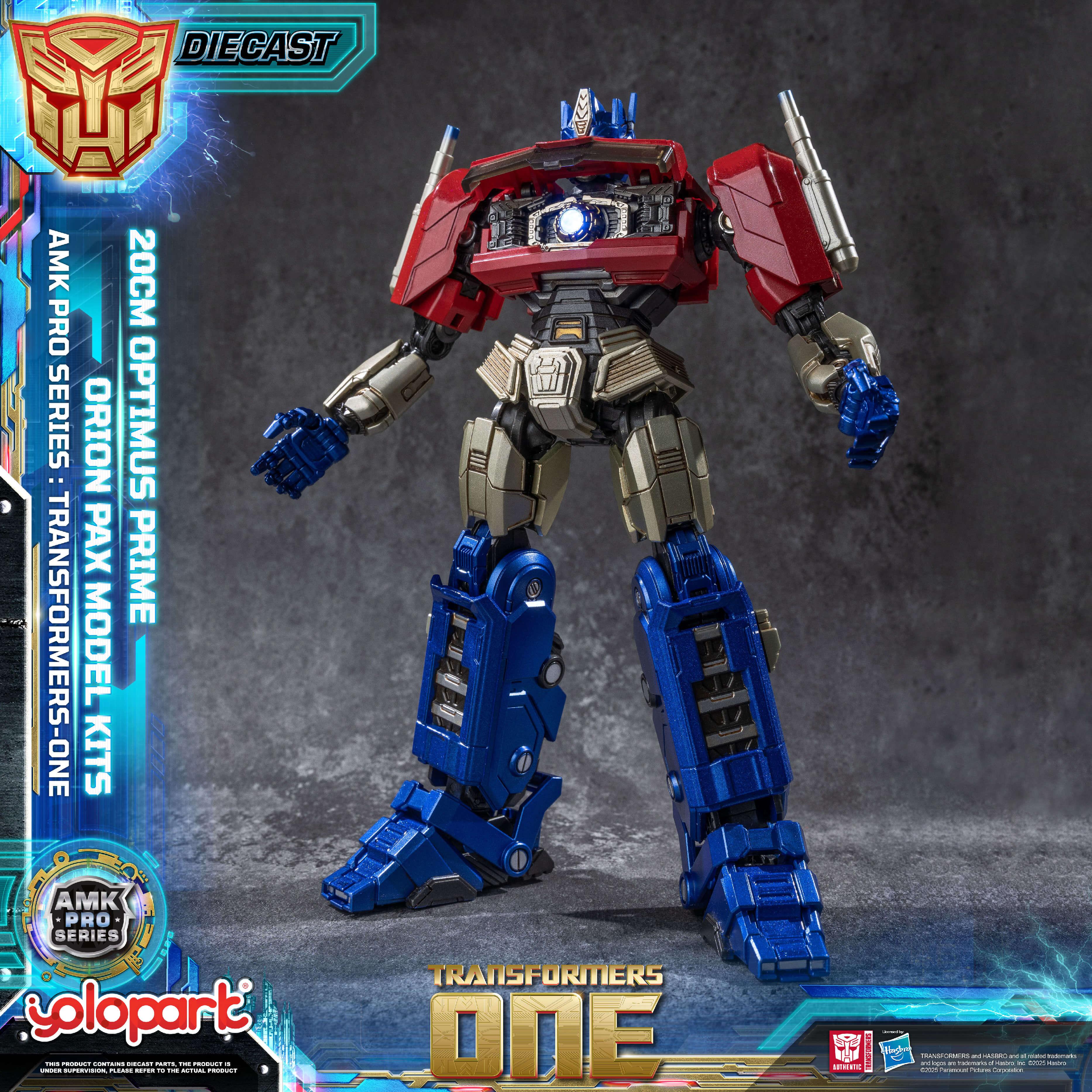 Transformers ONE - Final Form Optimus Prime/Orion Pax Model Kit - AMK PRO Series