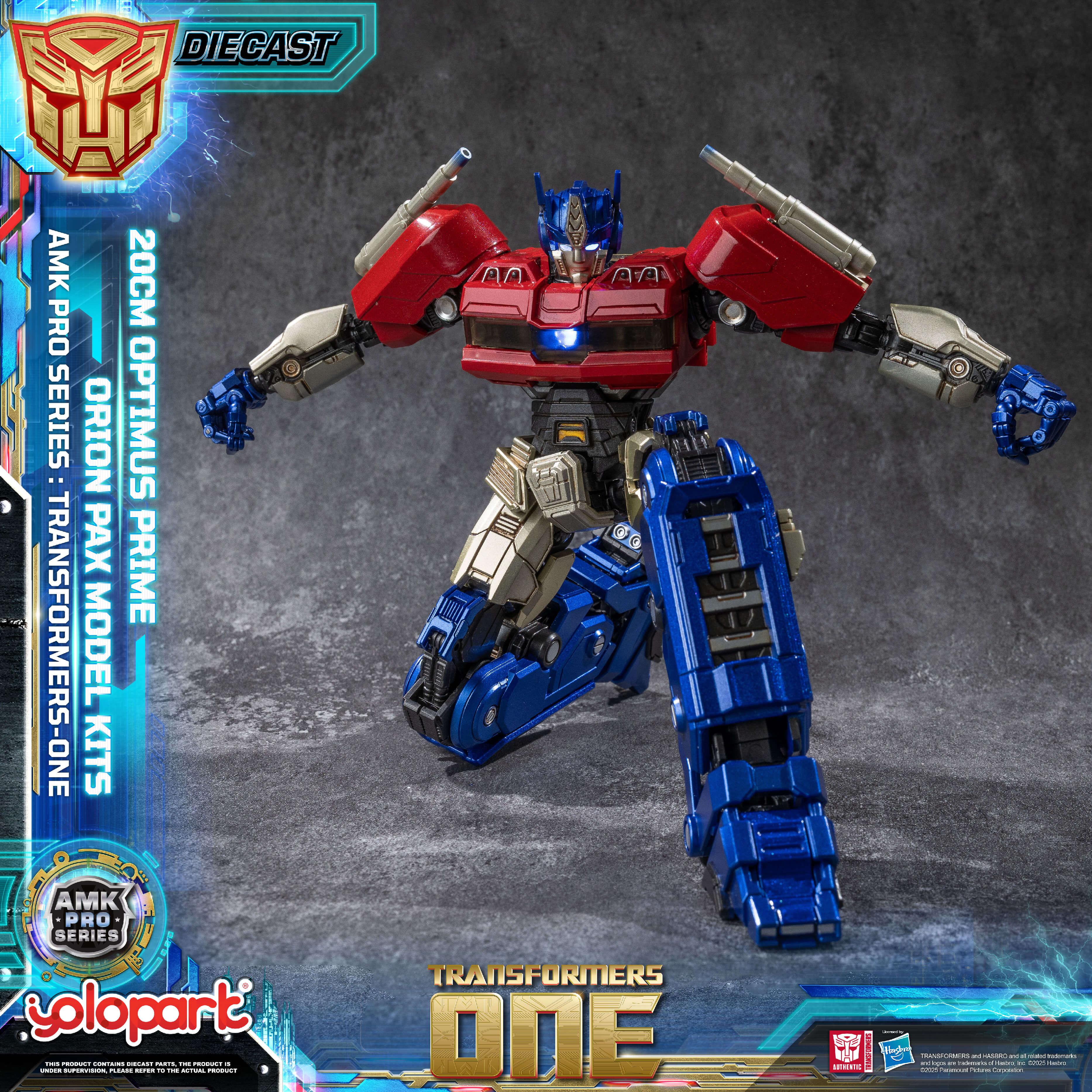 Transformers ONE - Final Form Optimus Prime/Orion Pax Model Kit - AMK PRO Series