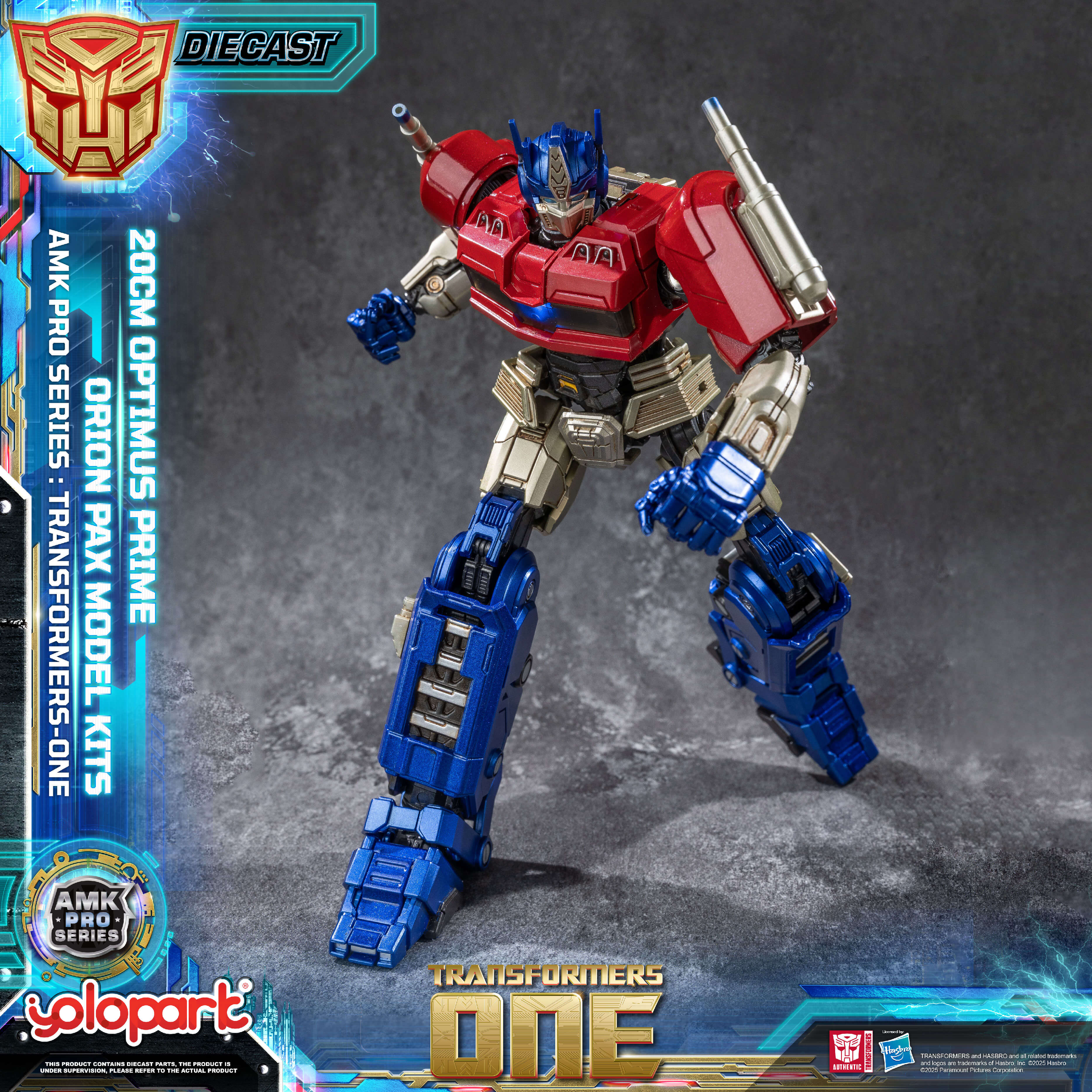 Transformers ONE - Final Form Optimus Prime/Orion Pax Model Kit - AMK PRO Series