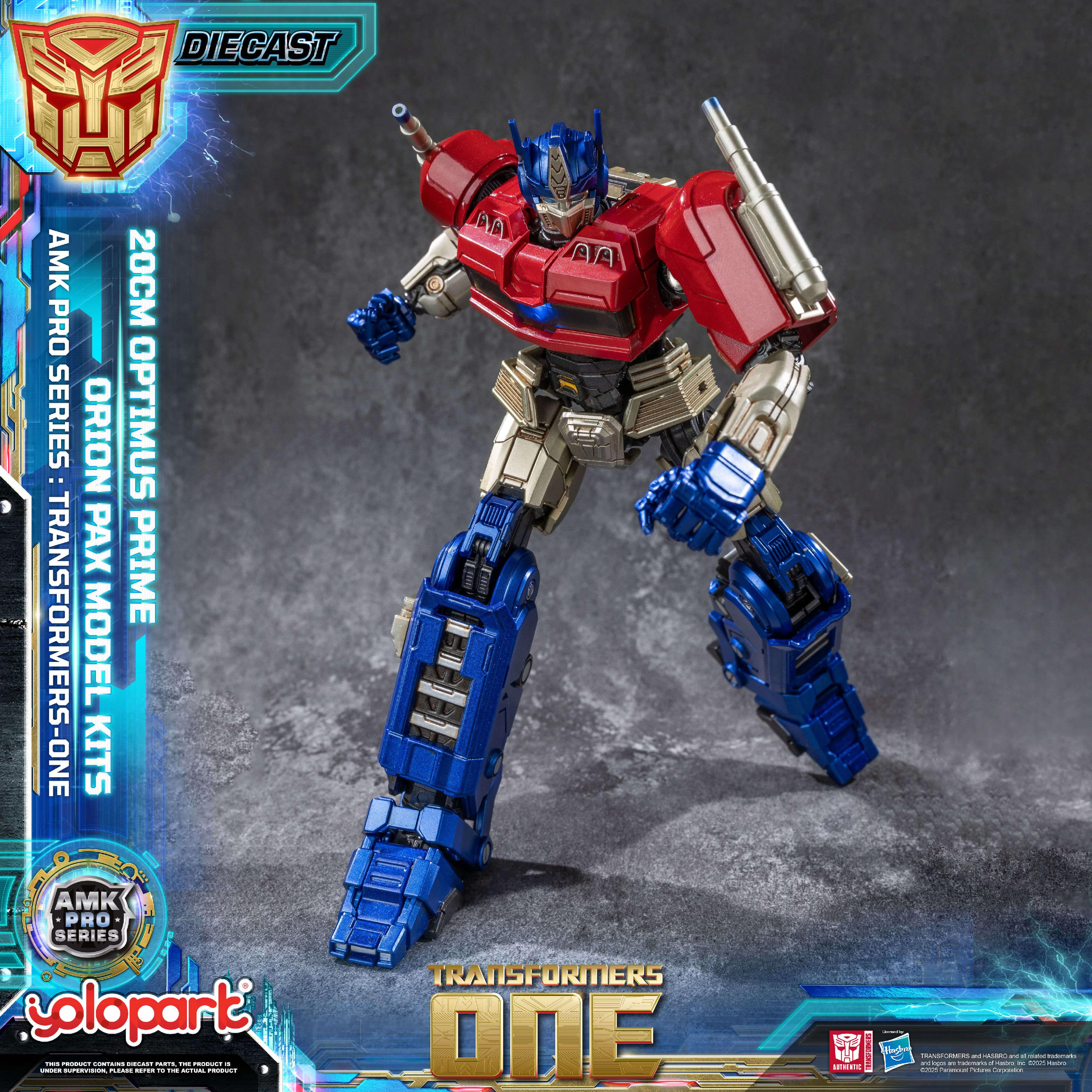 Transformers ONE - Final Form Optimus Prime/Orion Pax Model Kit - AMK PRO Series